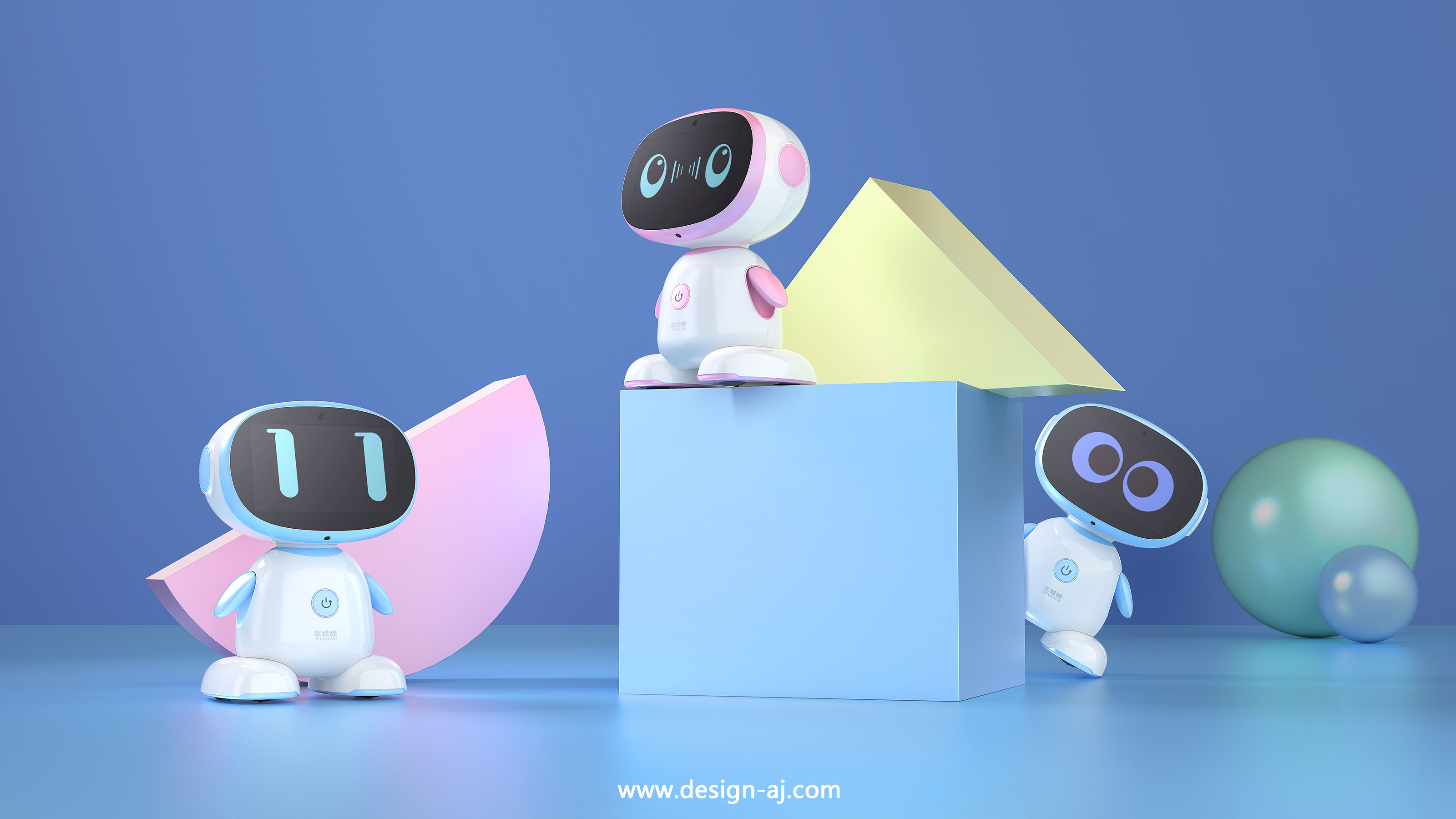 Children's products，intelligent robot，AI robot，robot，Child robot，Companion robot，Learning products，Aijia industrial design，