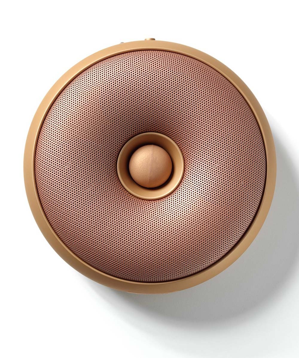 doughnut，loudspeaker box，sound，portable，pinkycolor ，