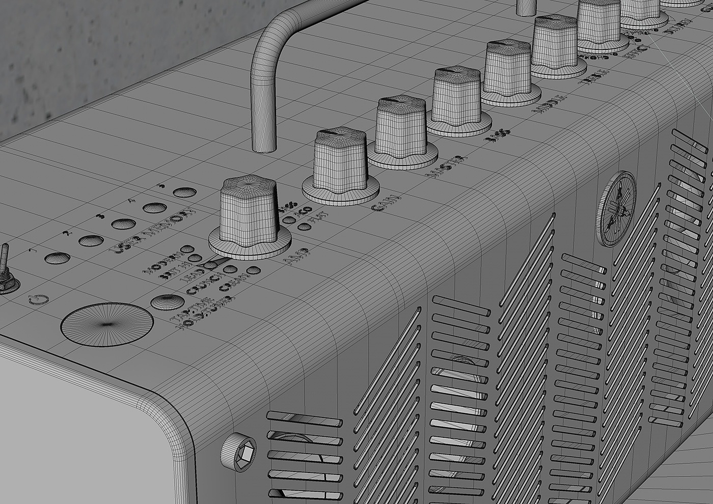 yamaha，loudspeaker box，guitar，Render，
