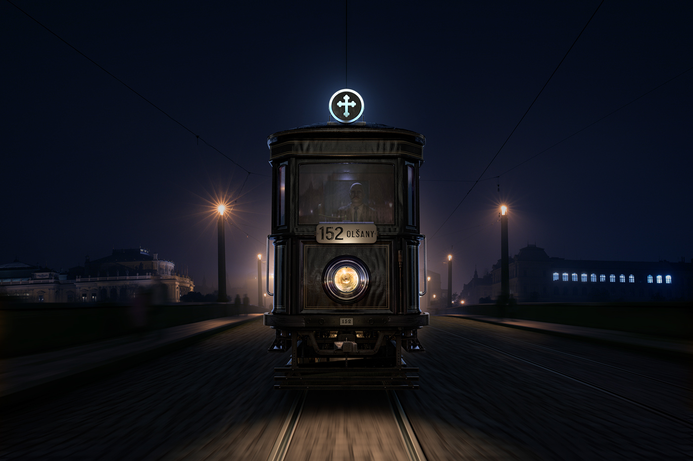 Black Mary，Funeral tram，tram，Bragg，funeral，