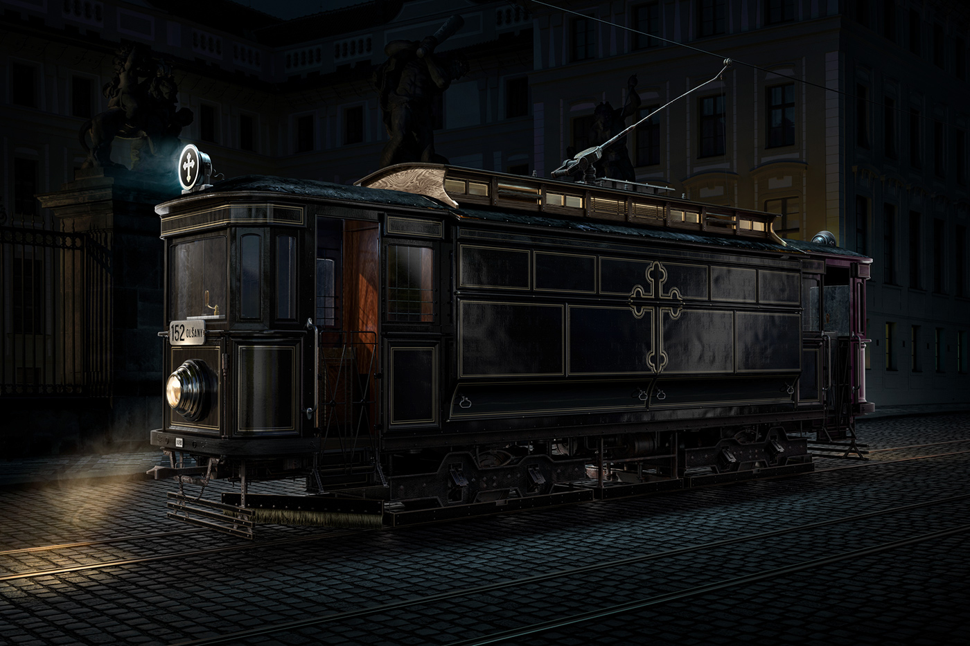 Black Mary，Funeral tram，tram，Bragg，funeral，