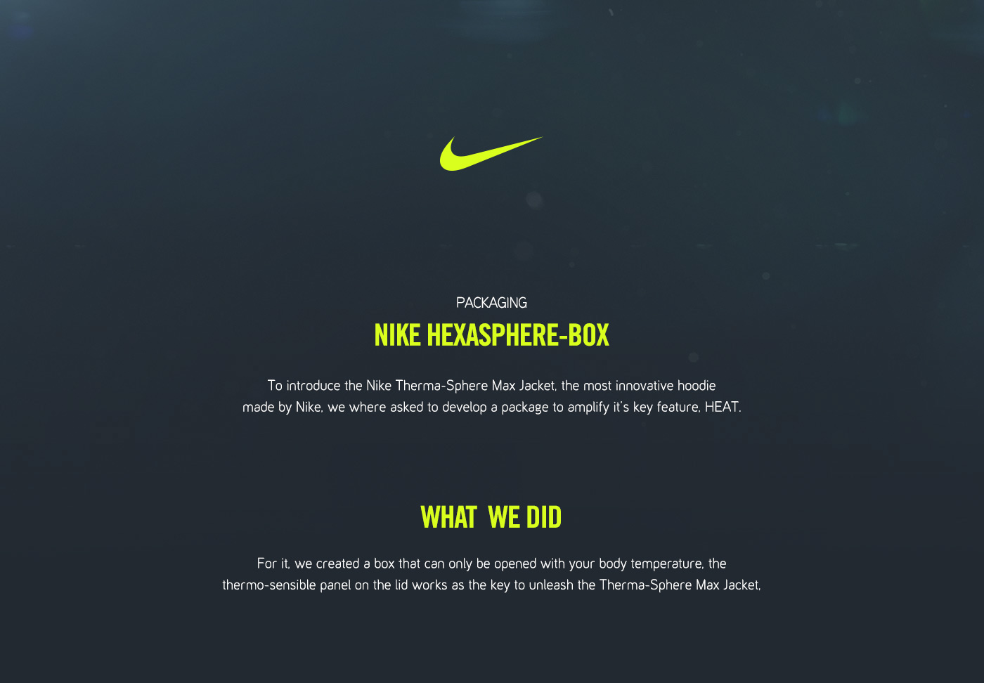 concept，temperature，packing，nike，