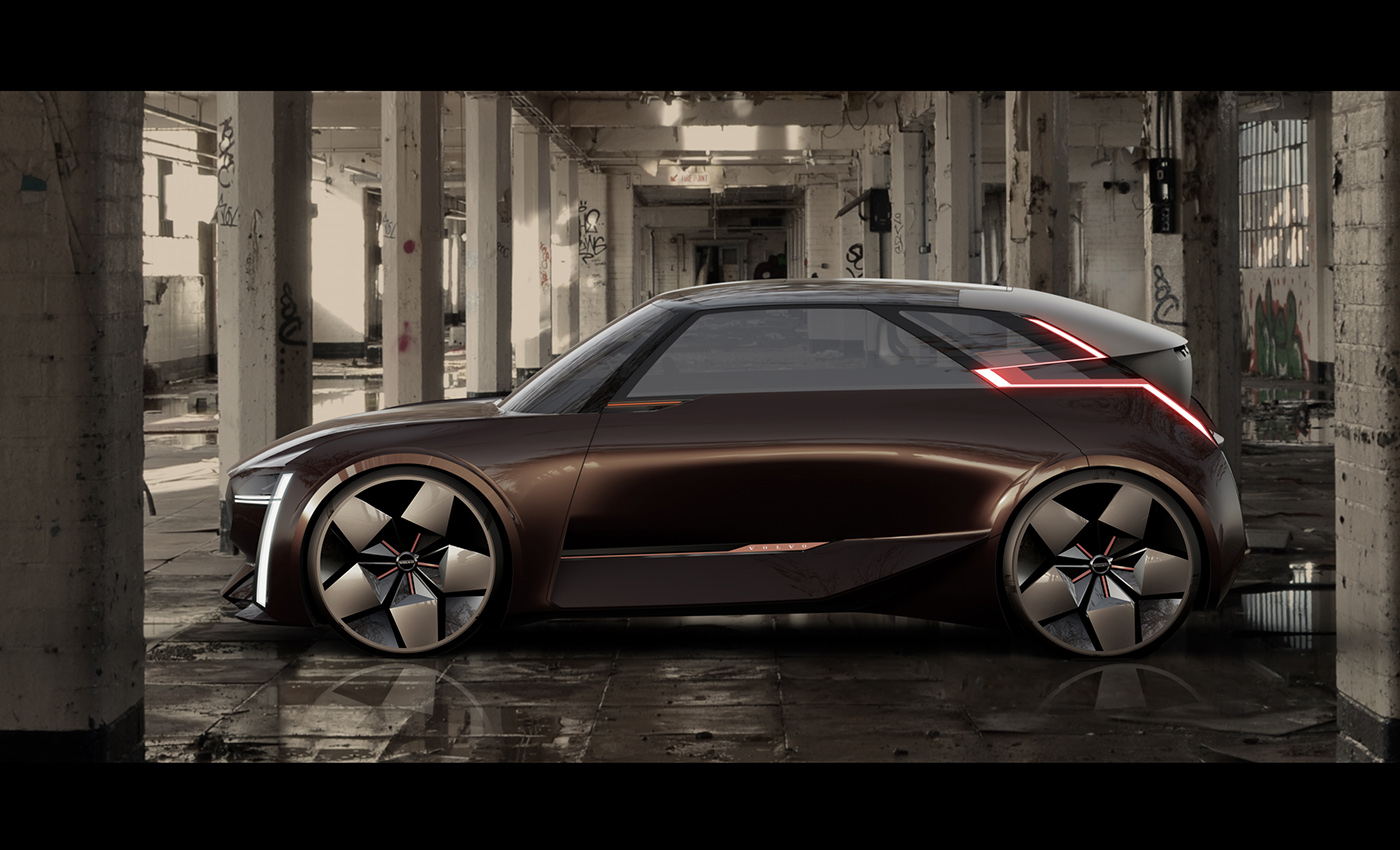 Volvo，concept，vehicle，Sense of science and technology，Light-Duty Vehicle，