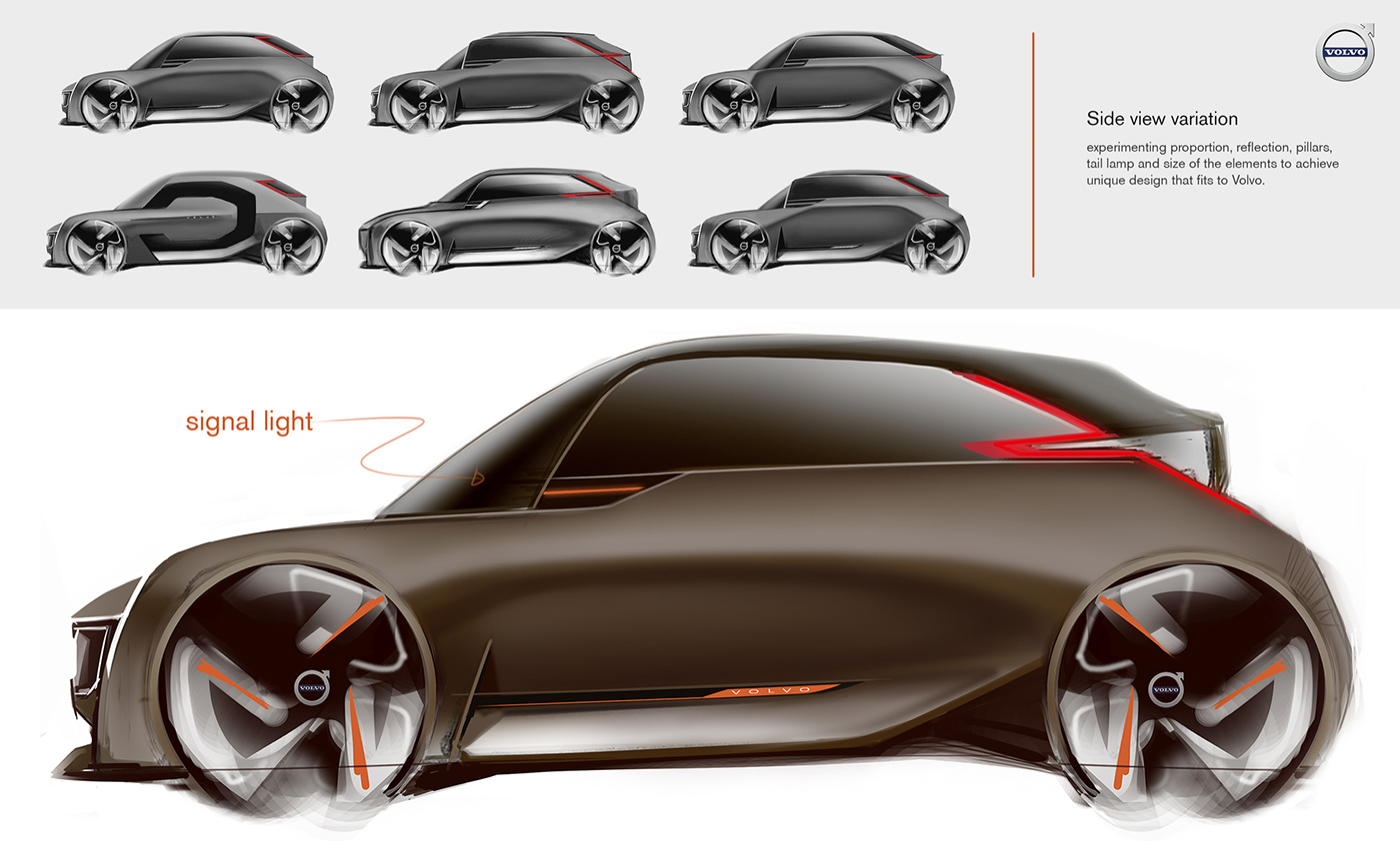 Volvo，concept，vehicle，Sense of science and technology，Light-Duty Vehicle，