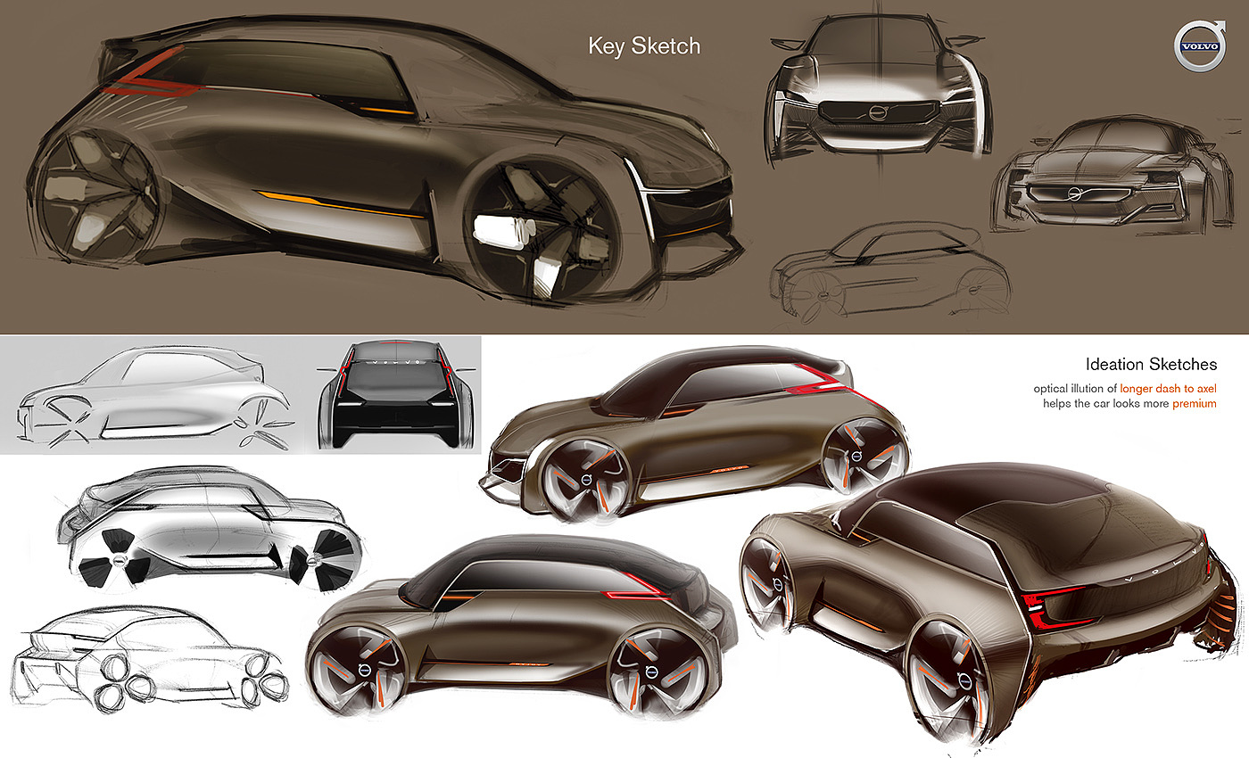 Volvo，concept，vehicle，Sense of science and technology，Light-Duty Vehicle，