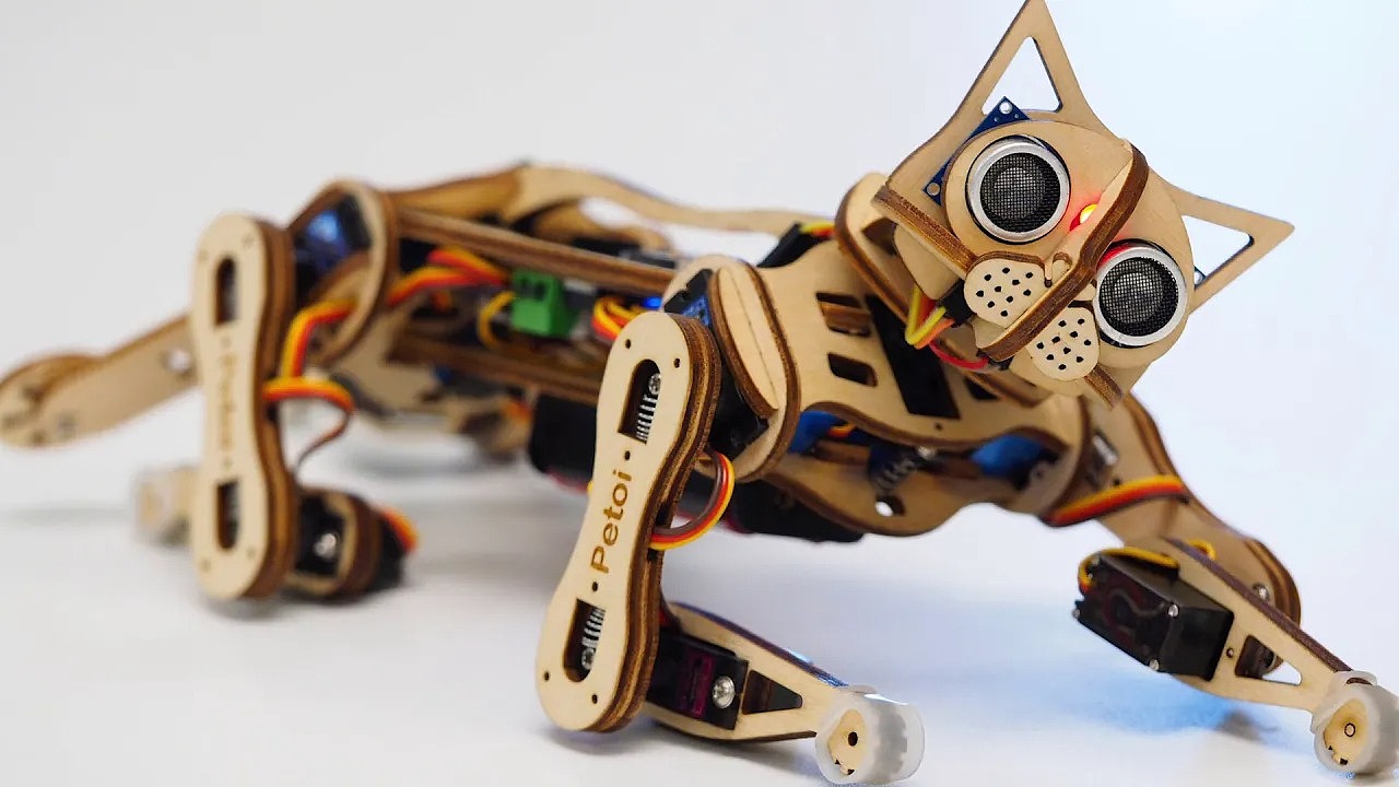 Nybble，Toys，stem，Cat type，robot，