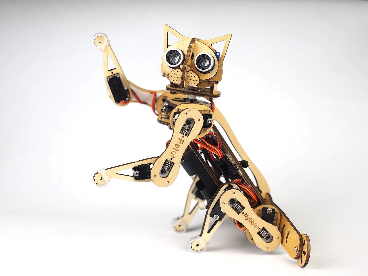 Nybble，玩具，stem，猫型，机器人，