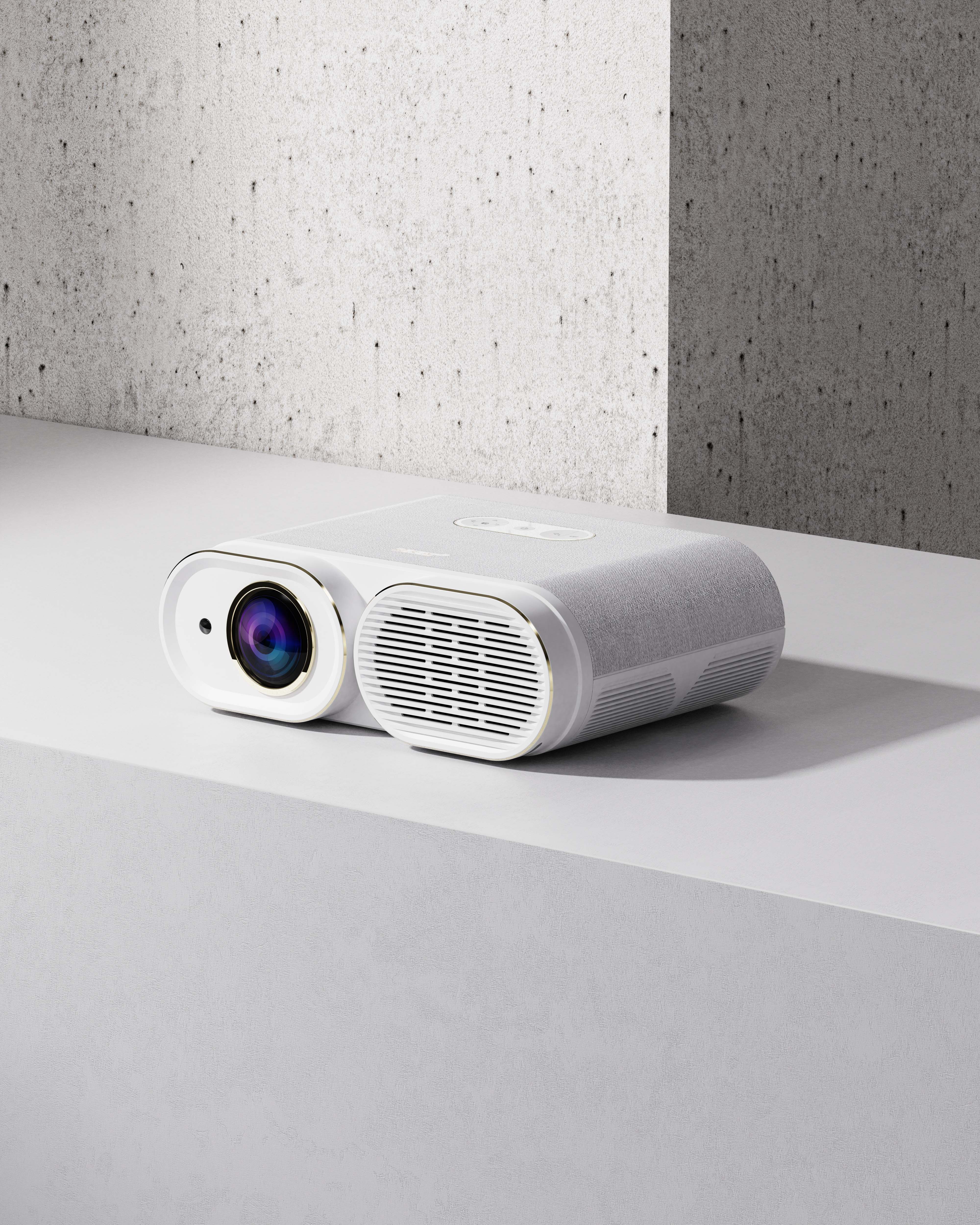 Sky cannon projector，Projector，Home projector，telescope，Indoor projector，product design，industrial design，