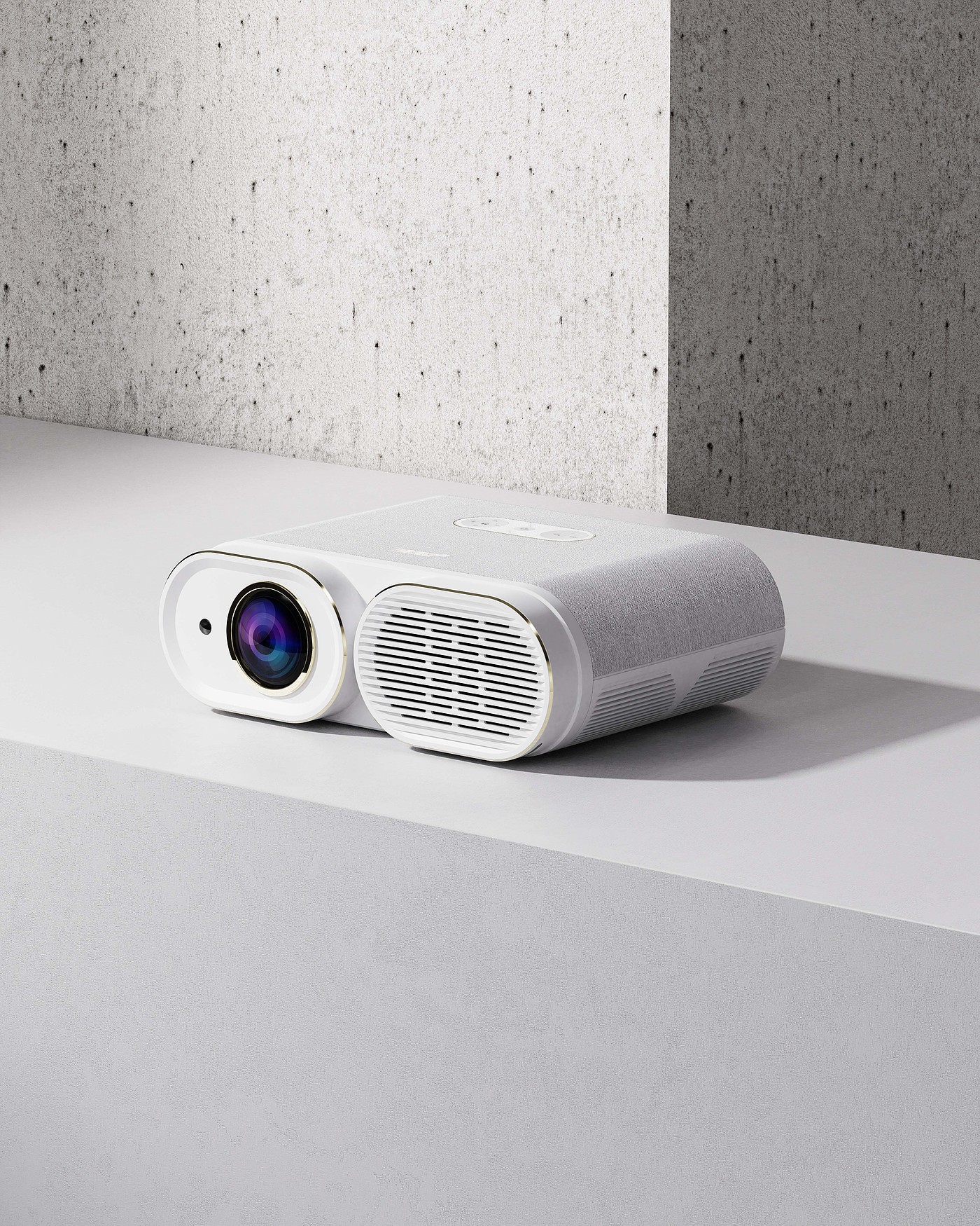 Sky cannon projector，Projector，Home projector，telescope，Indoor projector，product design，industrial design，
