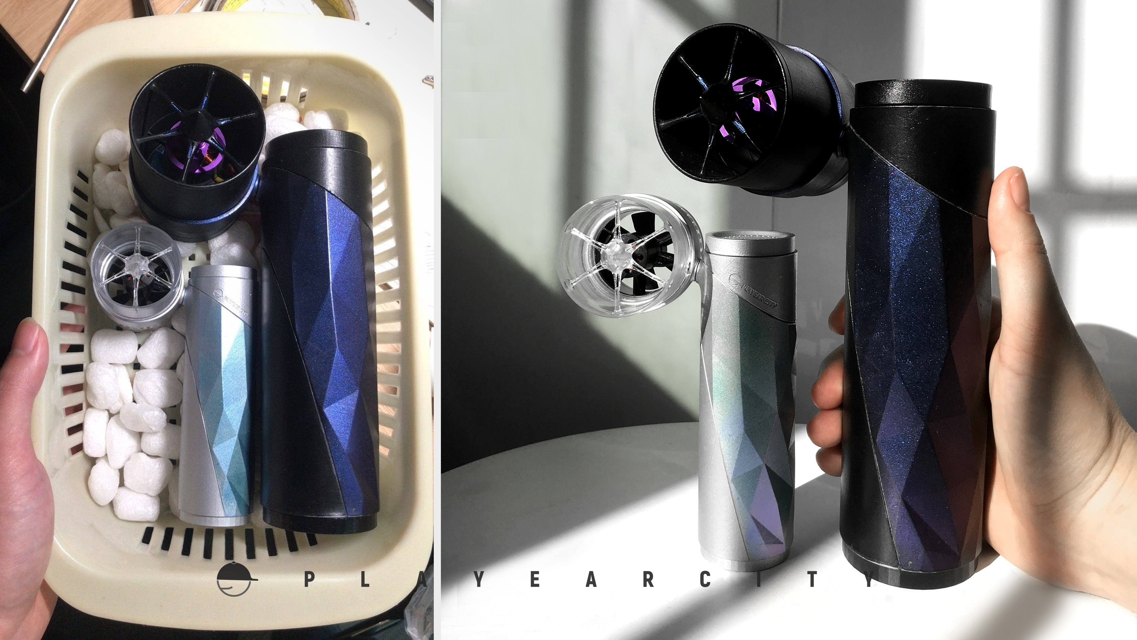 Small fan，model airplane，Tide play，