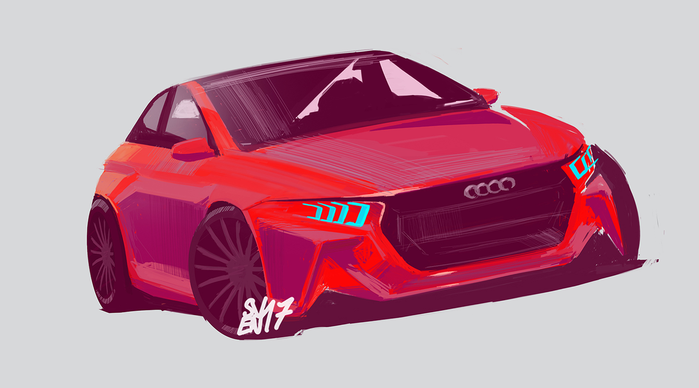 Hand drawn，vehicle，motorcycle，Hand drawn car，sketch，