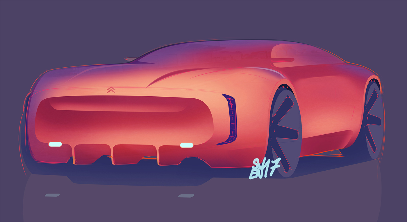 Hand drawn，vehicle，motorcycle，Hand drawn car，sketch，