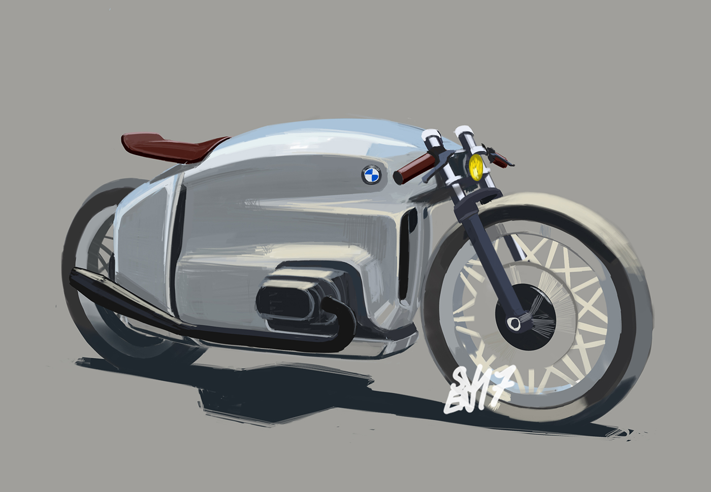 Hand drawn，vehicle，motorcycle，Hand drawn car，sketch，