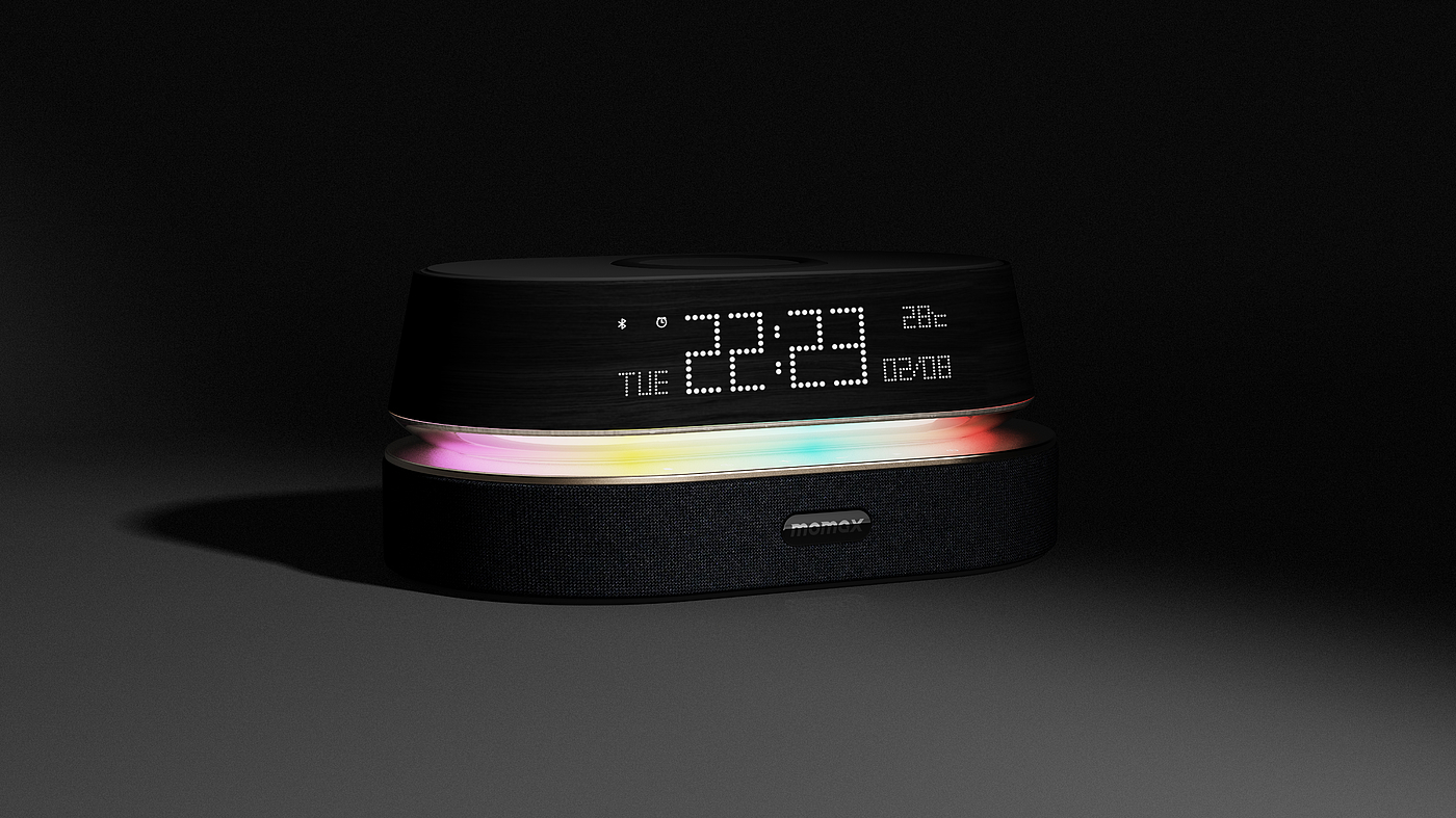 alarm clock，sound，Atmosphere lamp，mobile phone，Wireless charging，charge，
