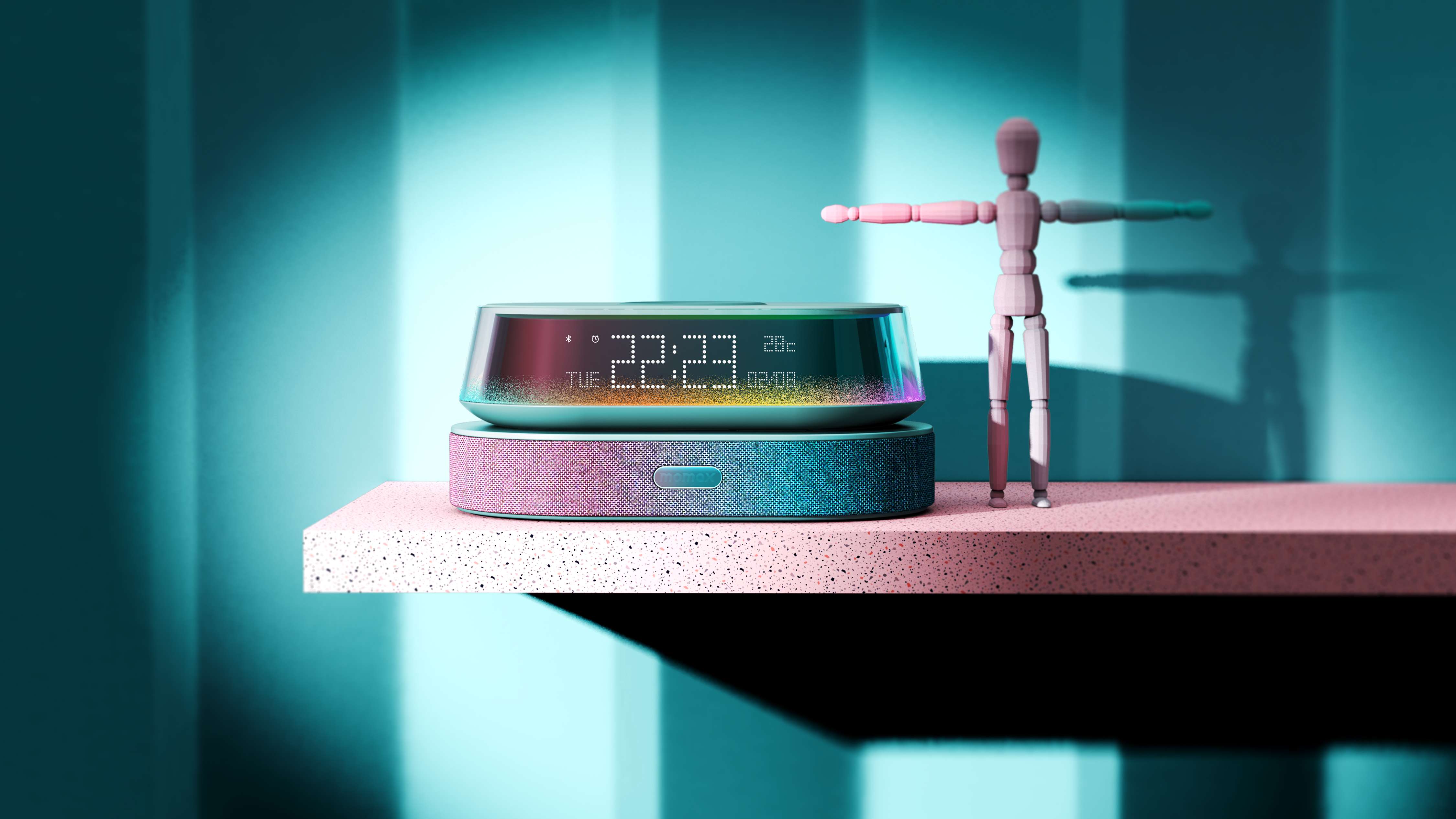 alarm clock，sound，Atmosphere lamp，mobile phone，Wireless charging，charge，