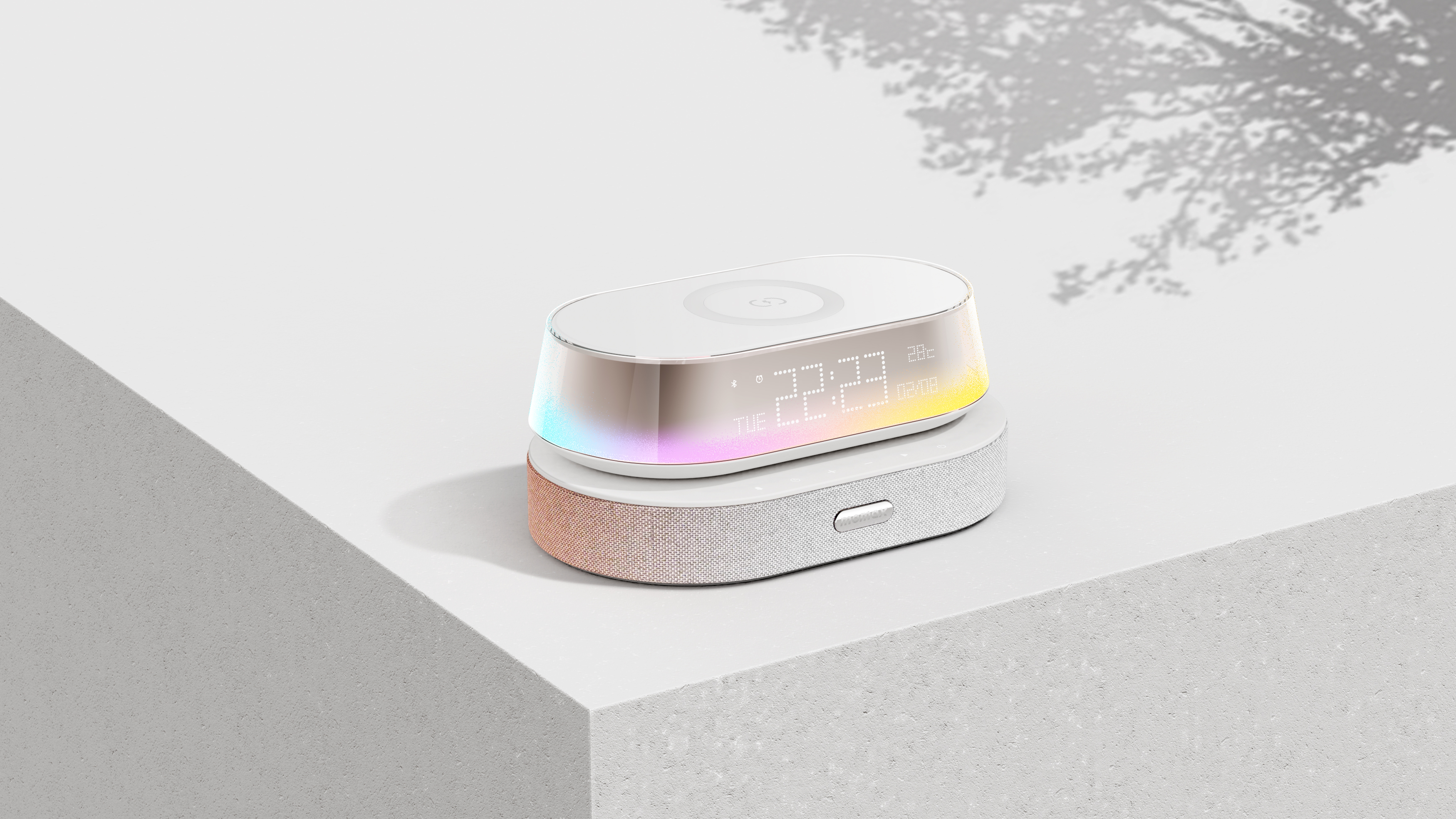 alarm clock，sound，Atmosphere lamp，mobile phone，Wireless charging，charge，