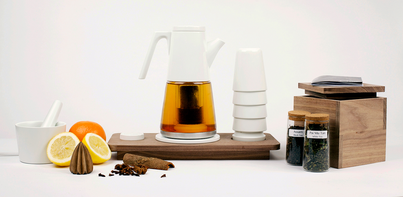 tea set，innovate，Beige，