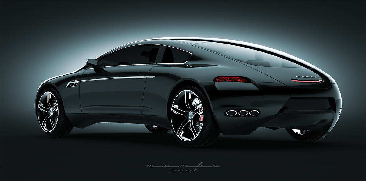 Mamba，3D model，vehicle，