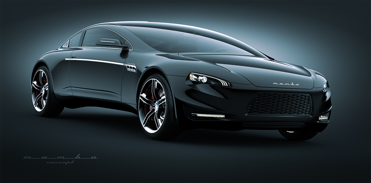 Mamba，3D model，vehicle，