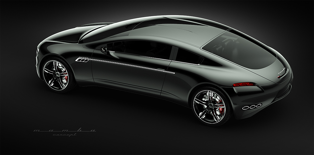 Mamba，3D model，vehicle，
