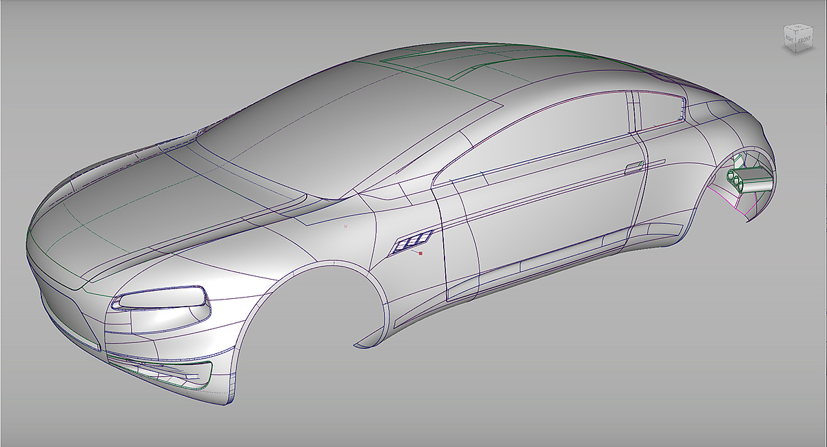 Mamba，3d模型，车，