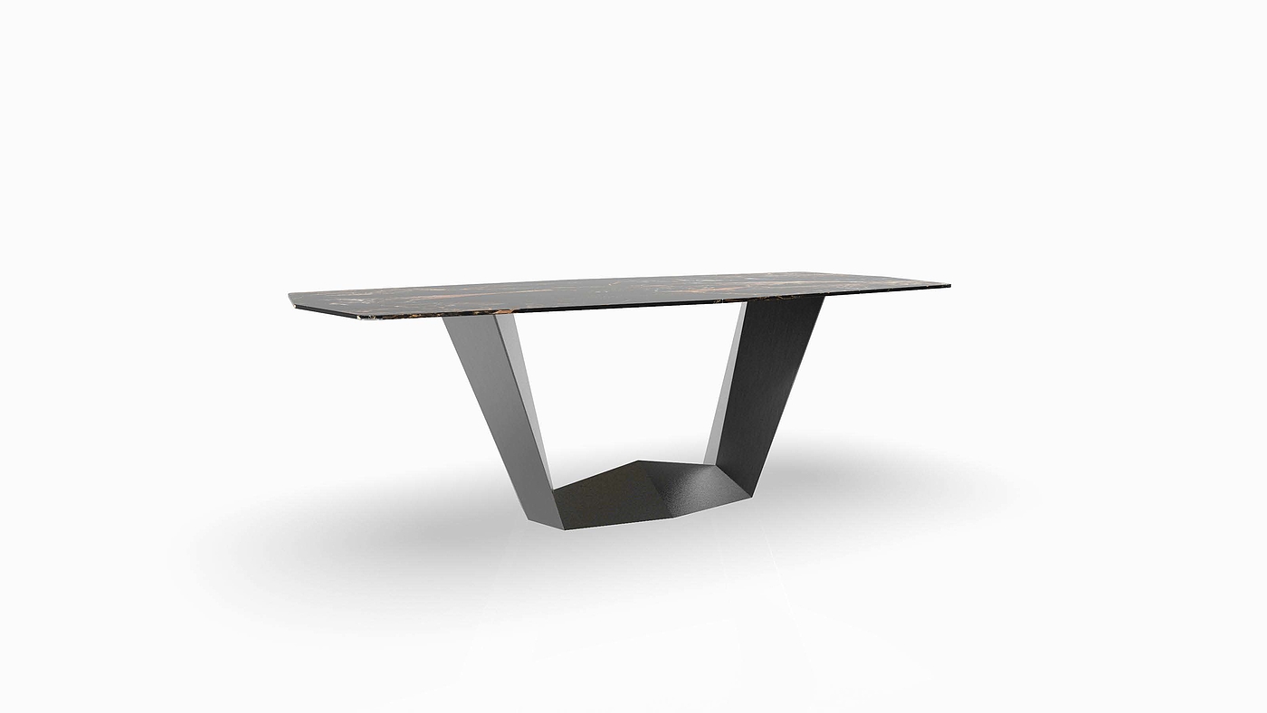 furniture design ，Table design，Extremely simple wind，Modern style，