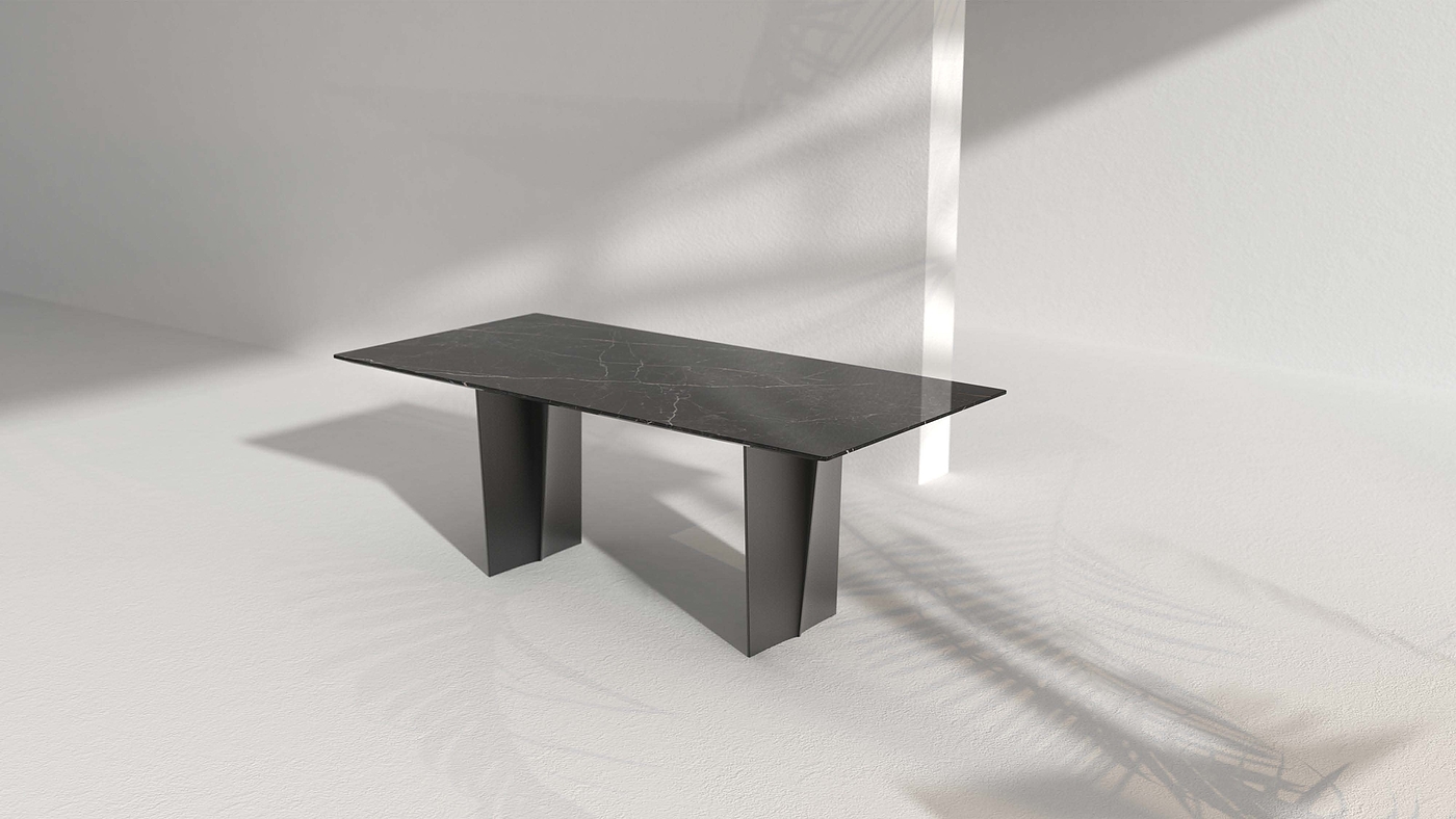 furniture design ，Table design，Extremely simple wind，Modern style，