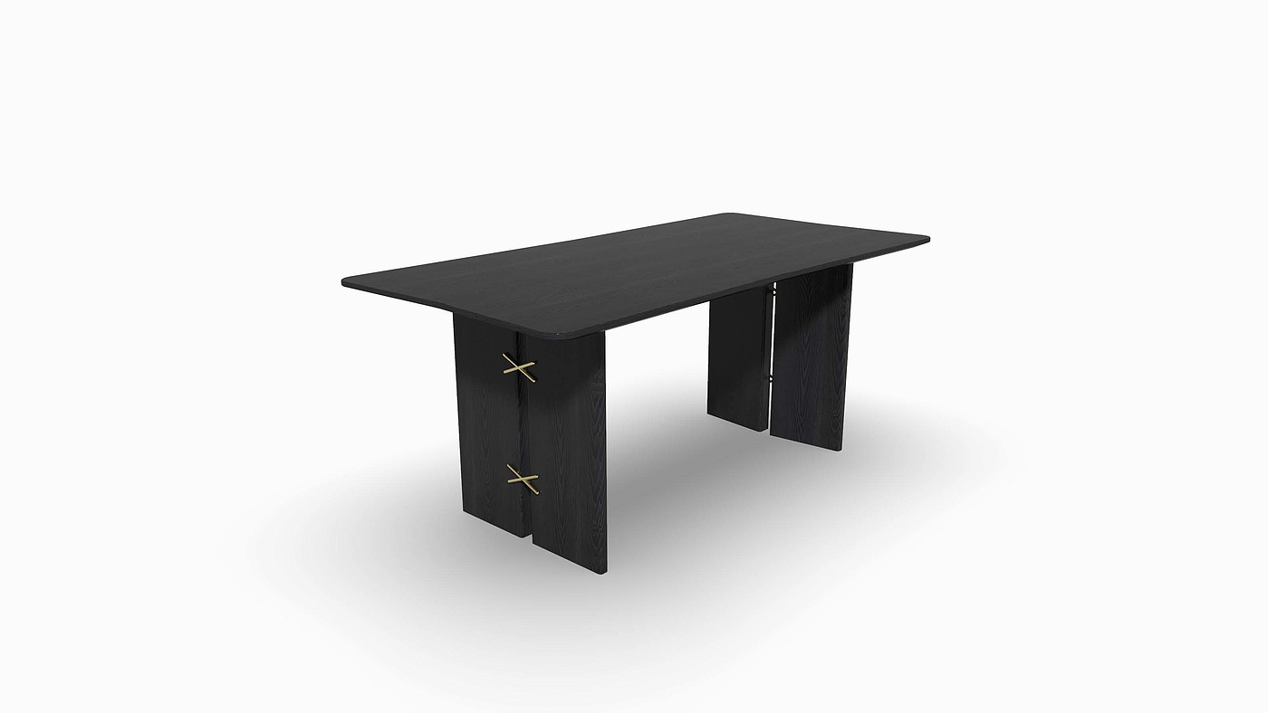 furniture design ，Table design，Extremely simple wind，Modern style，