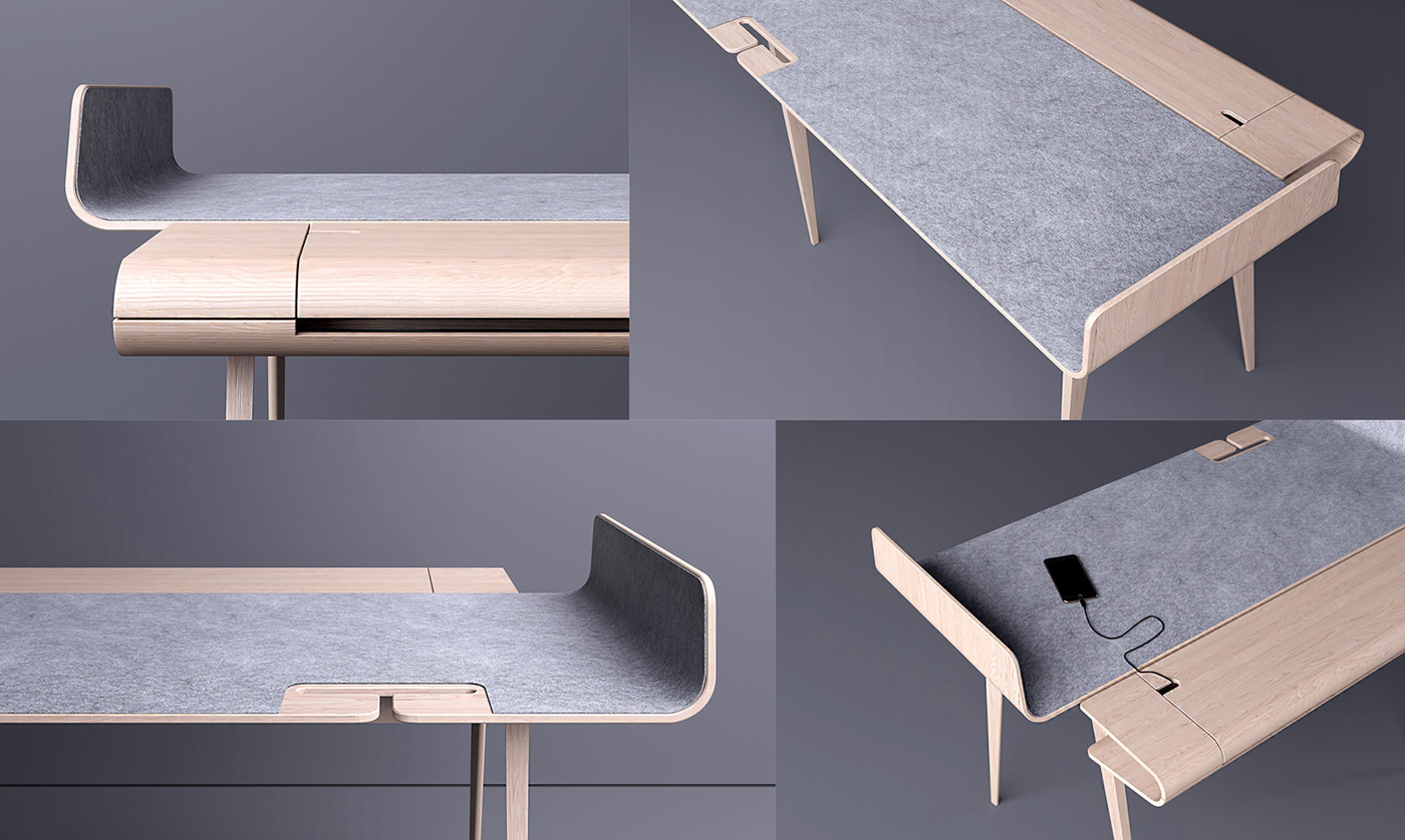 Table，product design，indoor，Multi material，