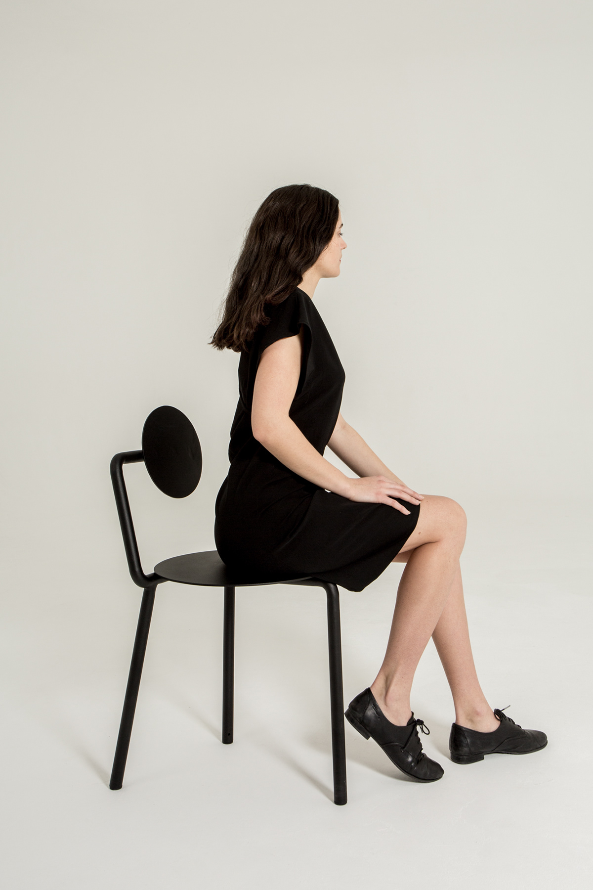 furniture，Coated steel，Legs，black，