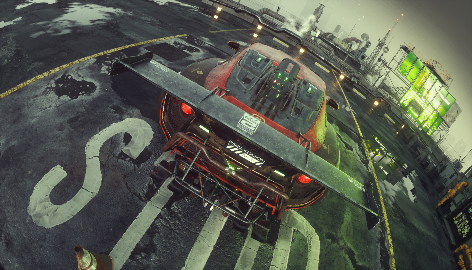 Cyberpunk，Sports car，