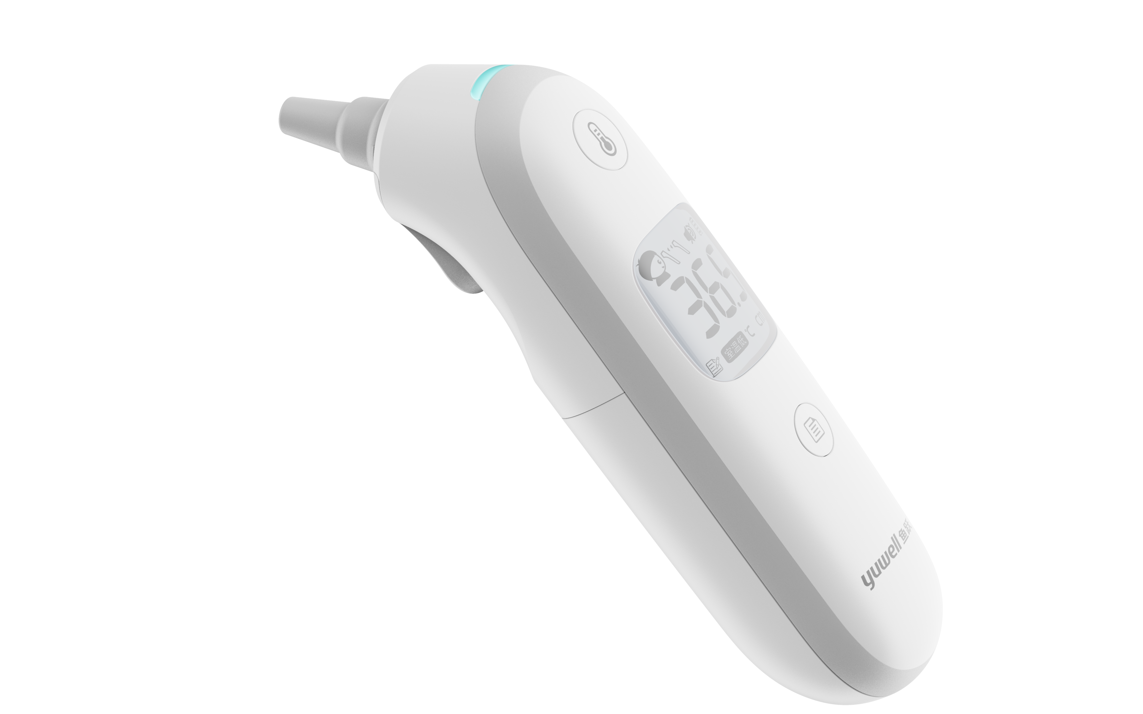 Design，temperature，medical care，industrial design，white，product design，Electronic thermometer，