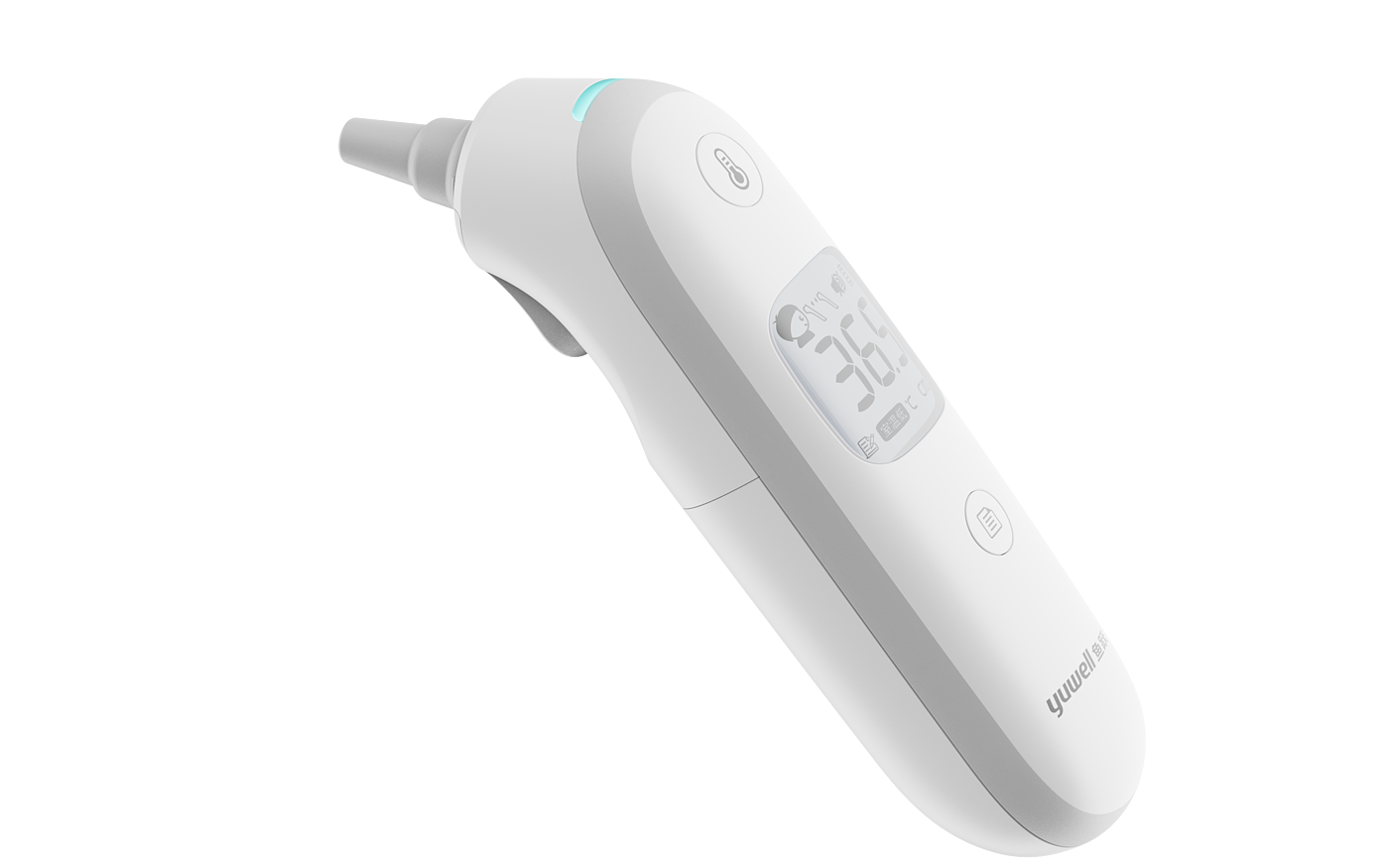 Design，temperature，medical care，industrial design，white，product design，Electronic thermometer，