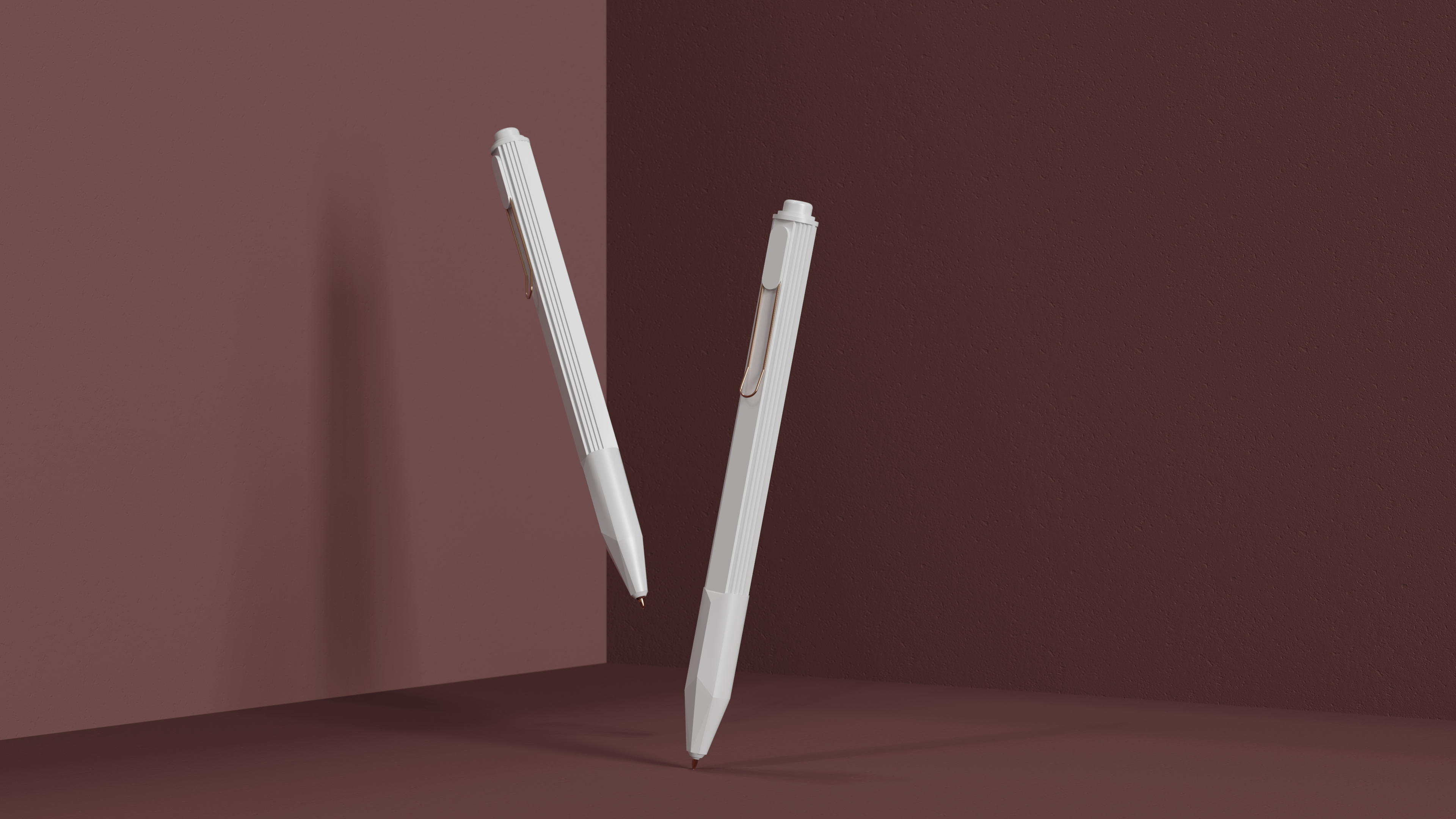 pen，Signature pen，Press to start the pen，Stationery design，Office Supplies，