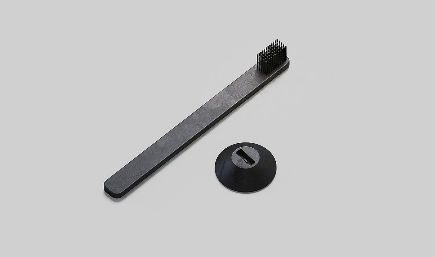 toothbrush，delicate，Render，