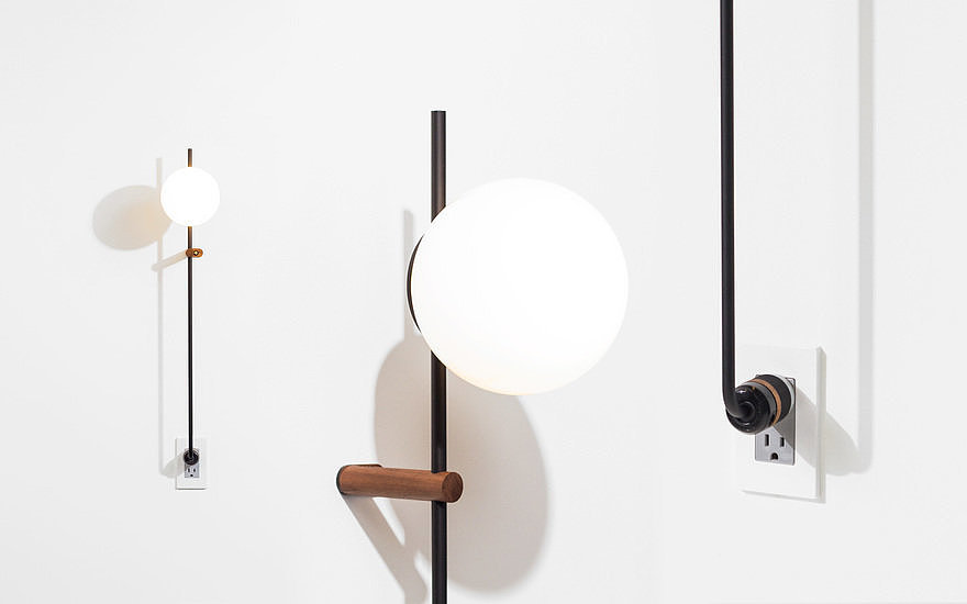 lamps and lanterns，Minimalist，Save space，geometric modeling ，