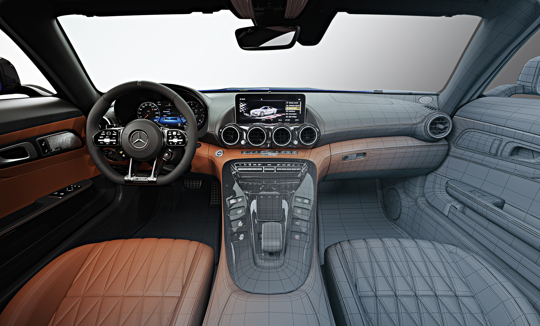 Benz，Sports car，amg，