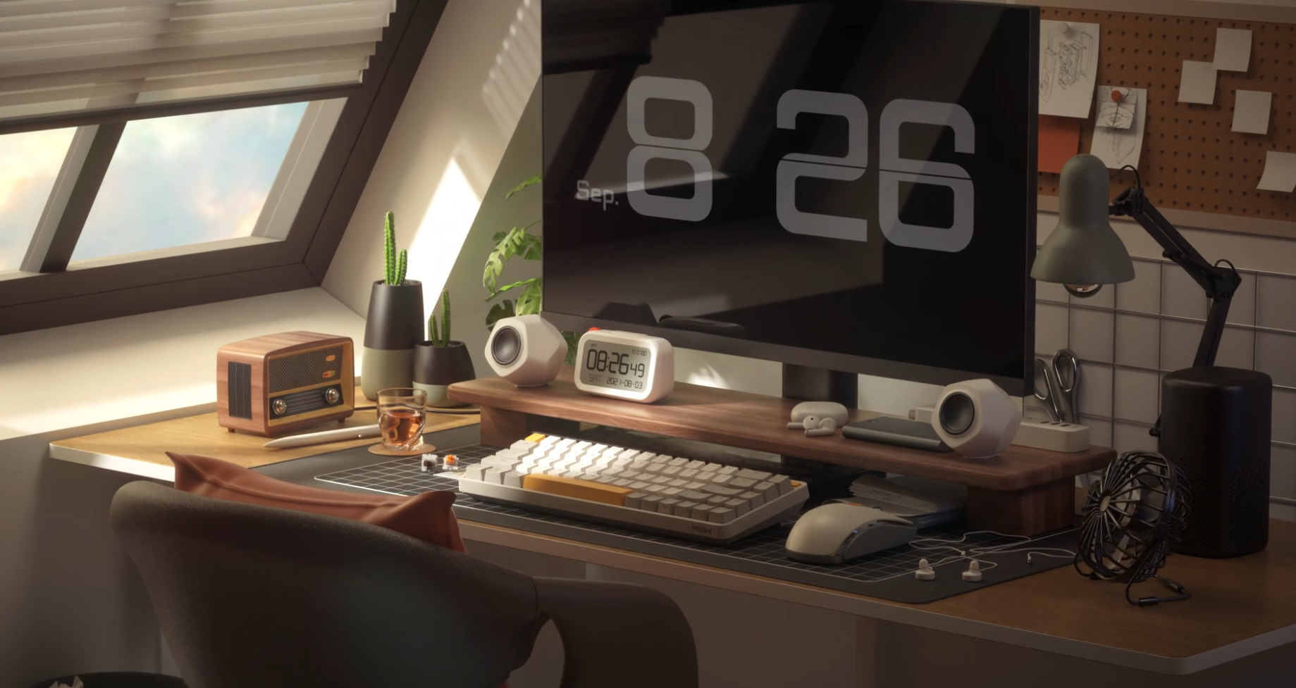 Keyboard, mechanical keyboard, office, desktop supplies，