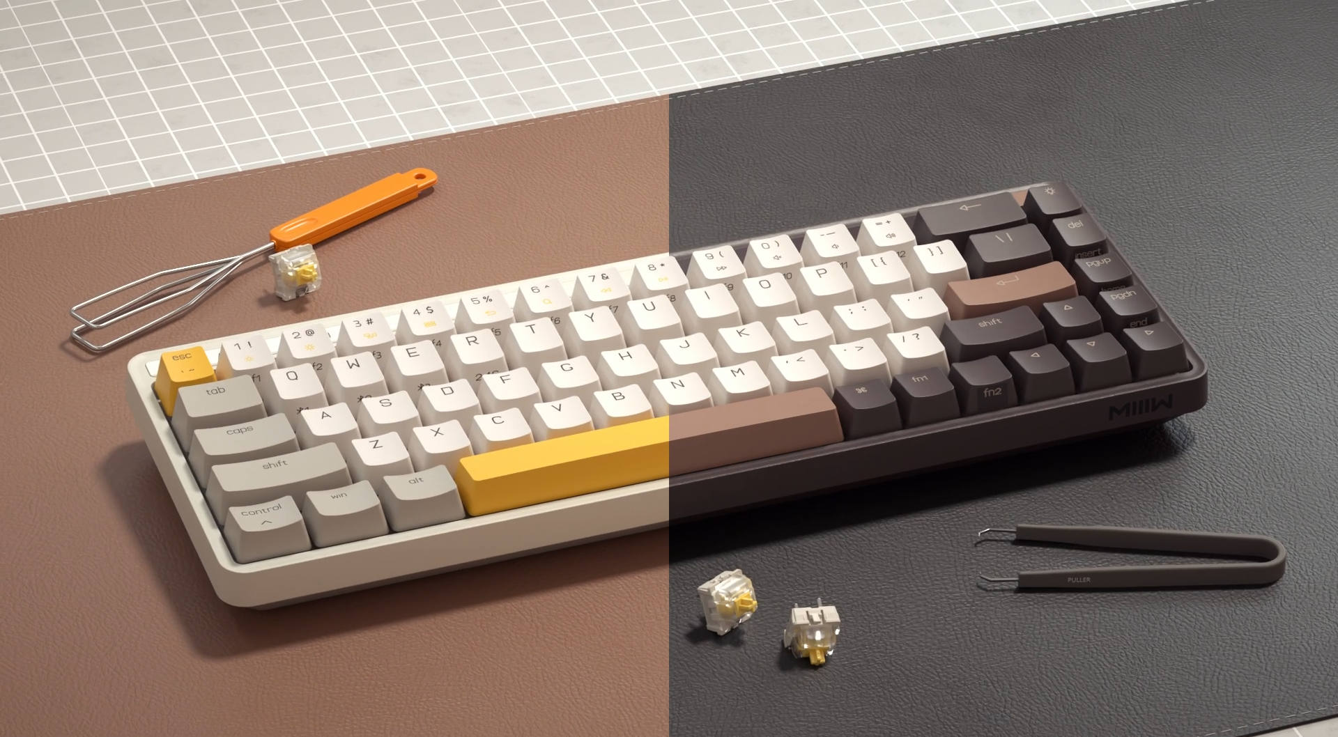 Keyboard, mechanical keyboard, office, desktop supplies，