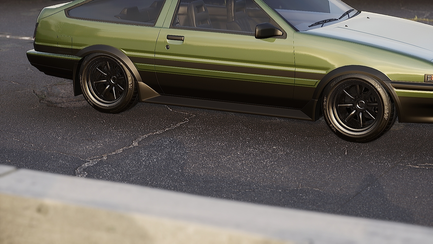 UE4，Unreal 4，Car animation，CDs plug-in，