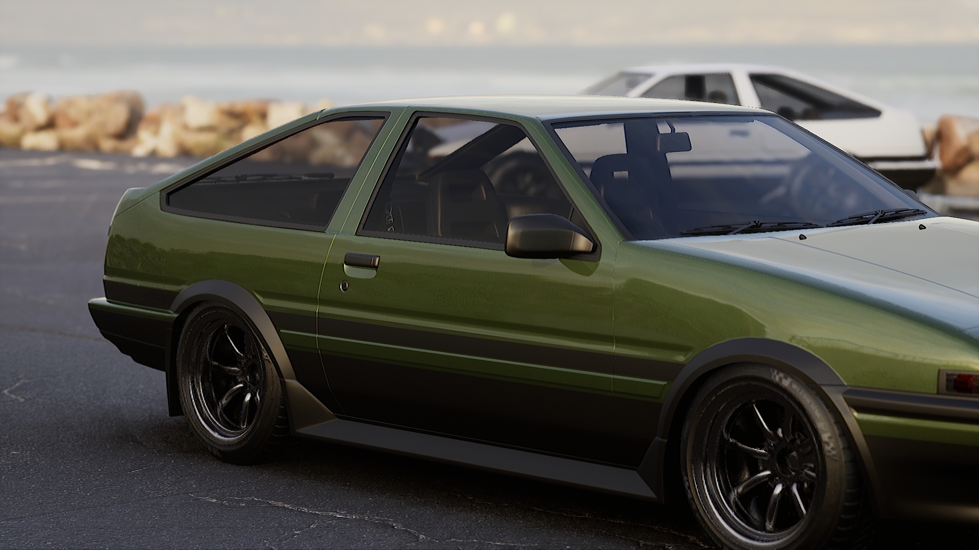 UE4，Unreal 4，Car animation，CDs plug-in，