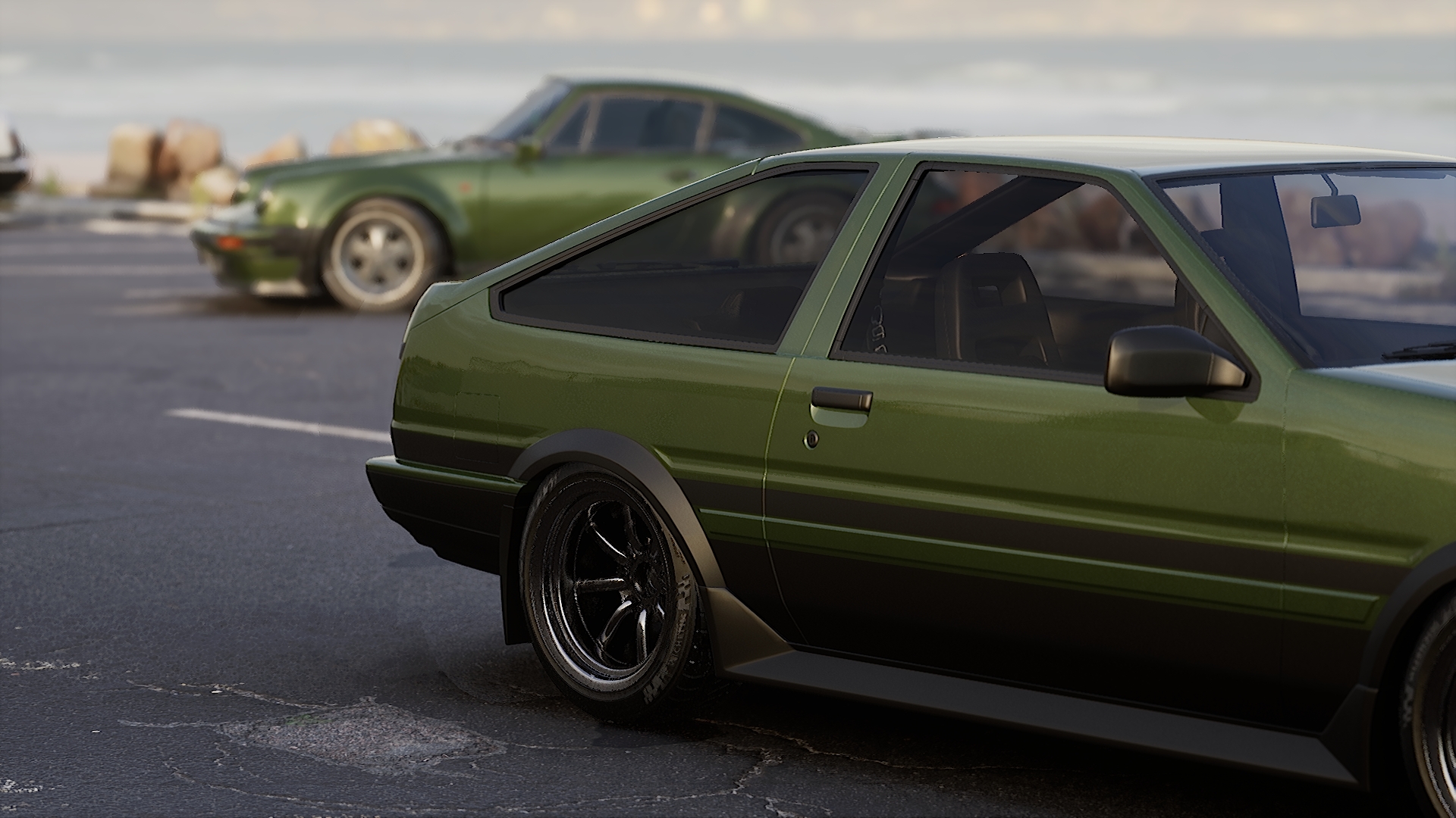 UE4，Unreal 4，Car animation，CDs plug-in，