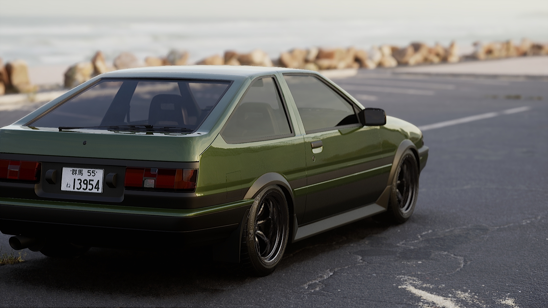 UE4，Unreal 4，Car animation，CDs plug-in，