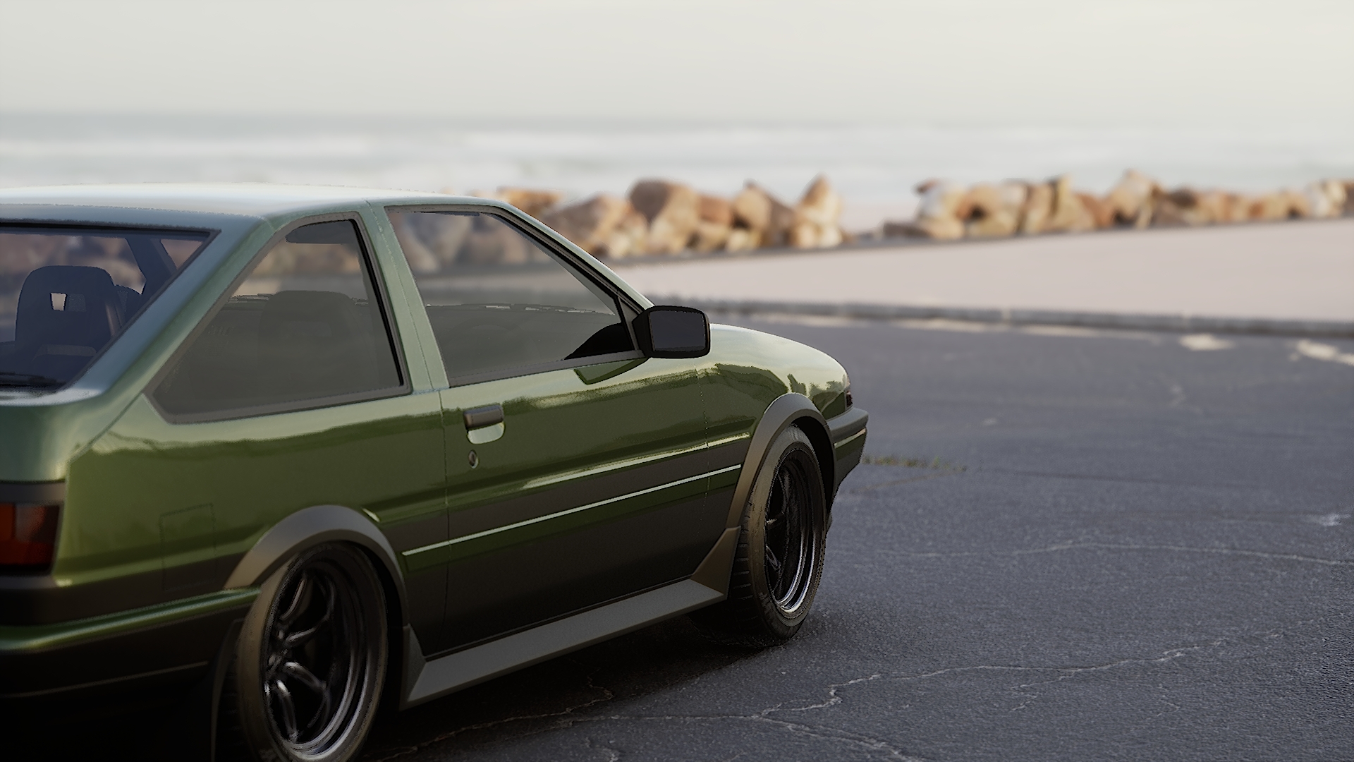 UE4，Unreal 4，Car animation，CDs plug-in，