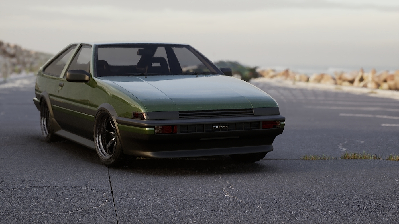 UE4，Unreal 4，Car animation，CDs plug-in，