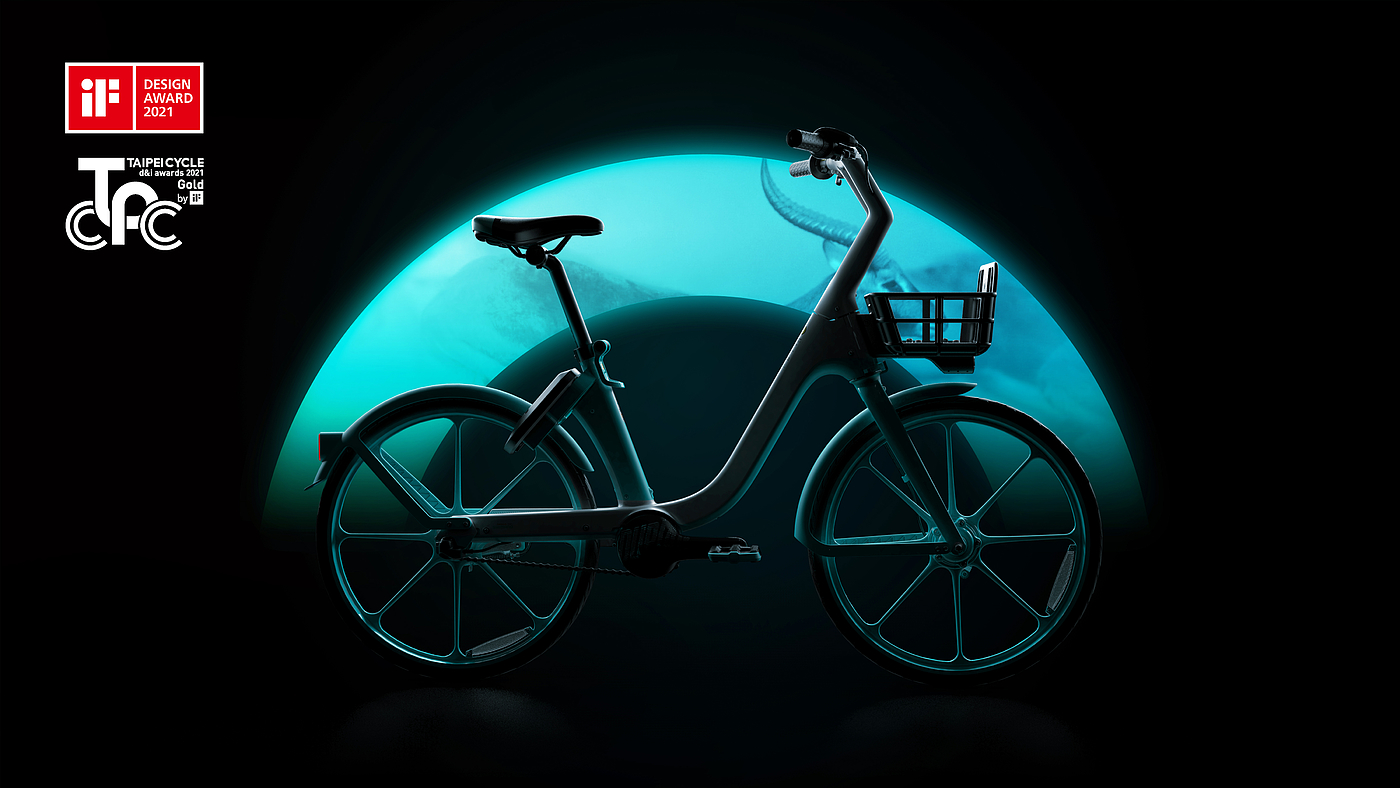 自行车，单车，产品设计，交通工具，共享，两轮车设计，设计，3D产品，