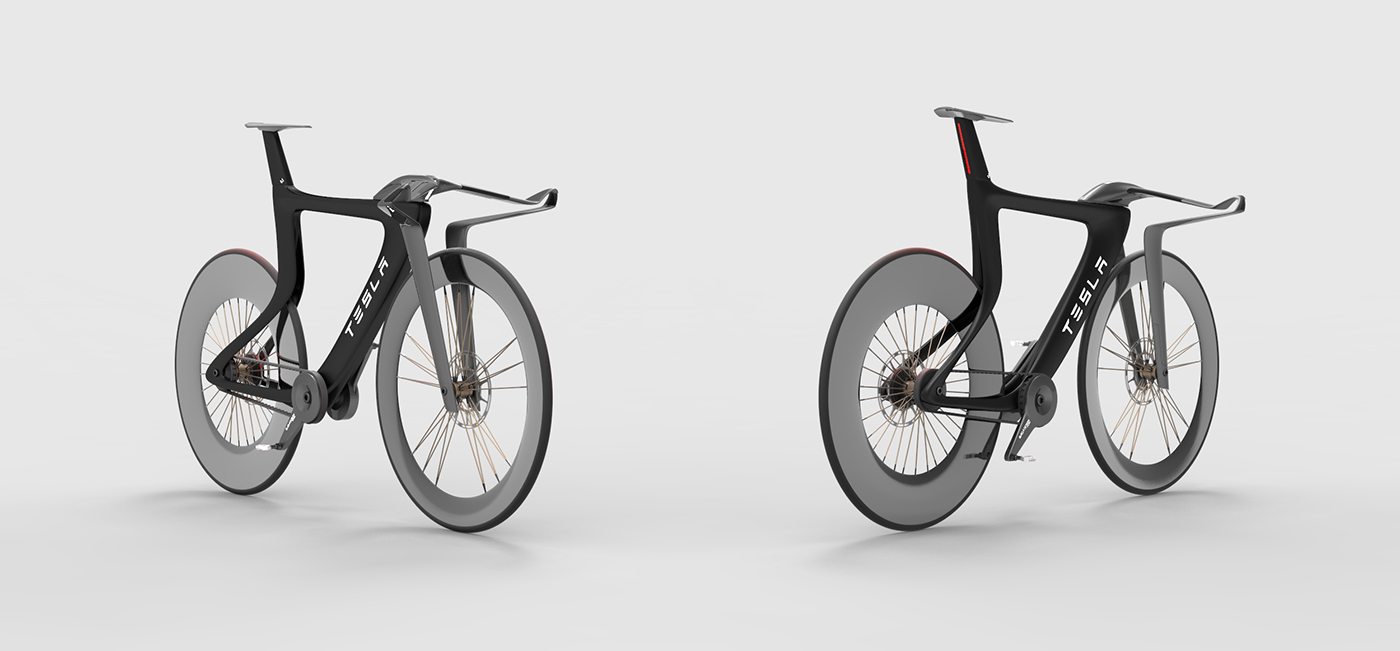 Tesla，Electric，Bicycle，concept，