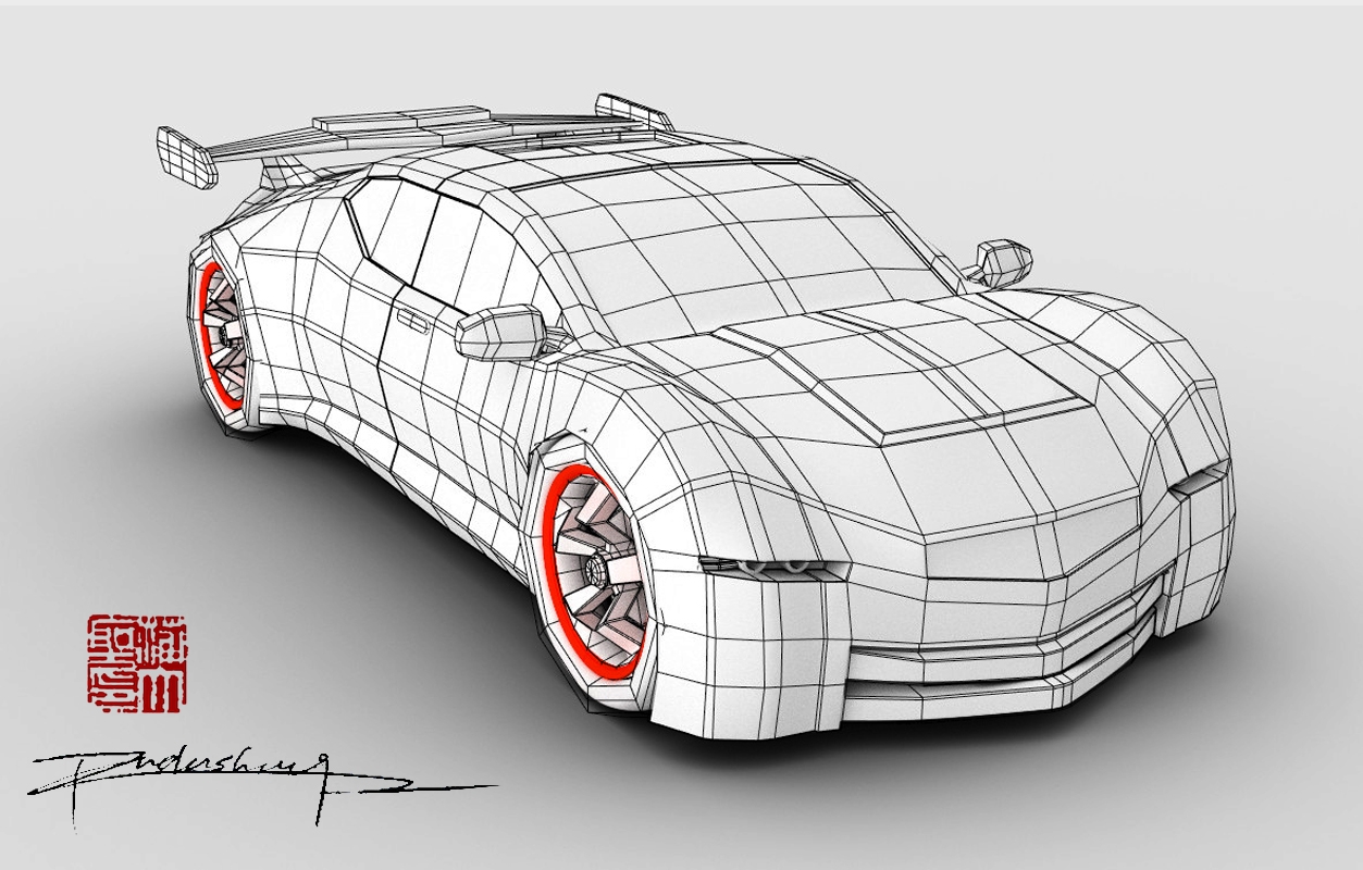 Automobile modeling，