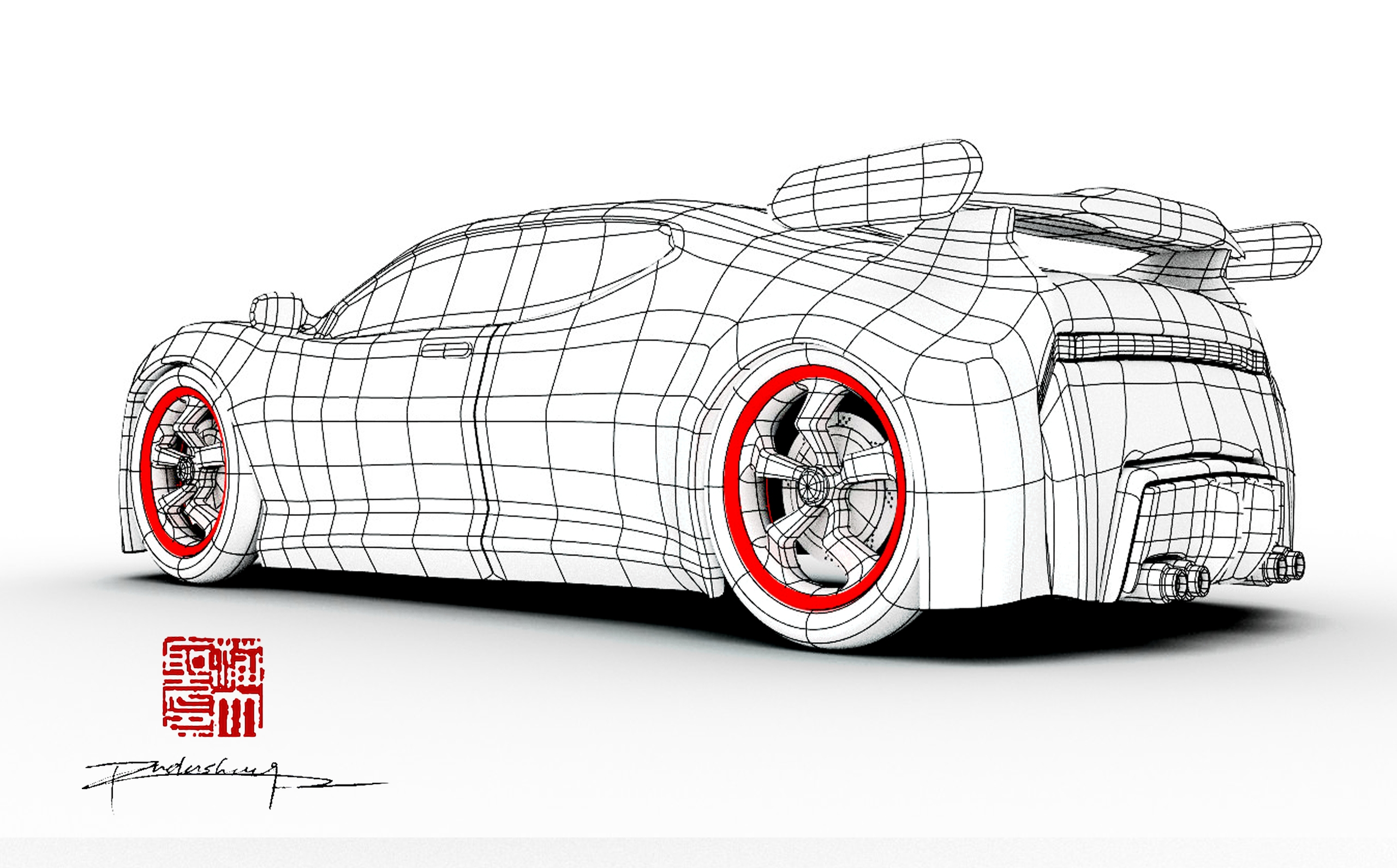 Automobile modeling，