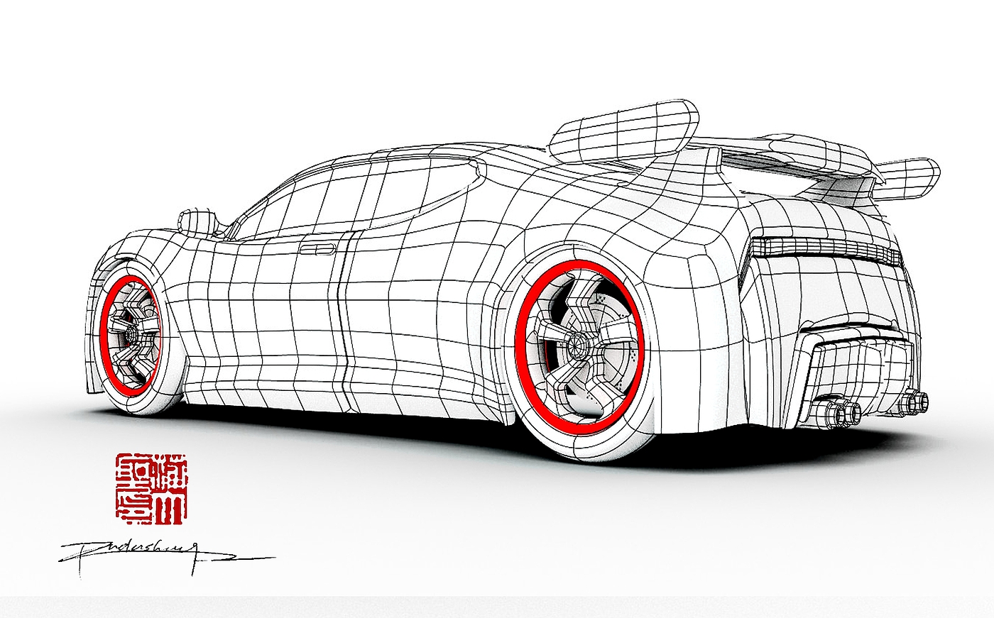 Automobile modeling，